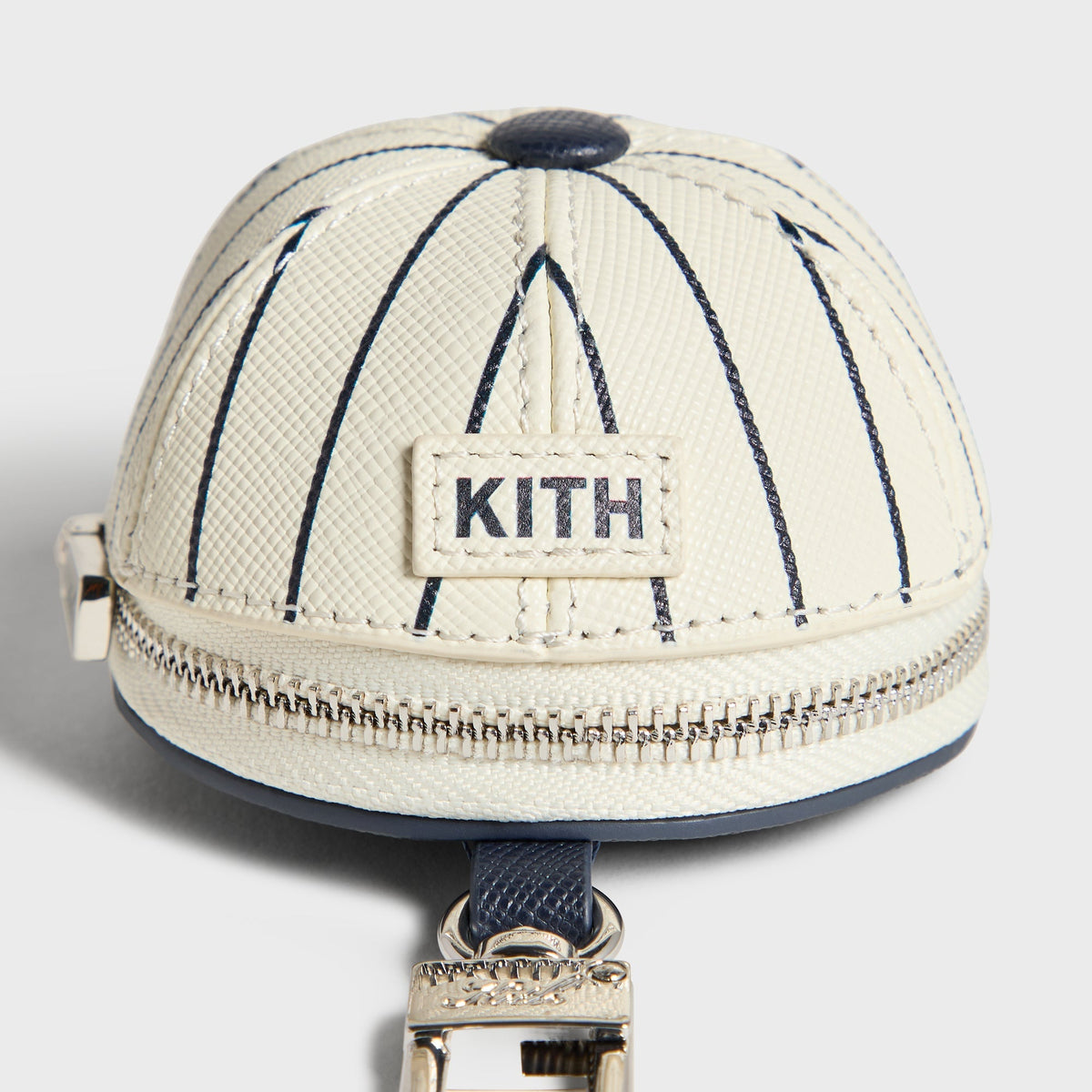 Kith for the New York Yankees Baseball Cap Leather Pouch - Sandrift - PH