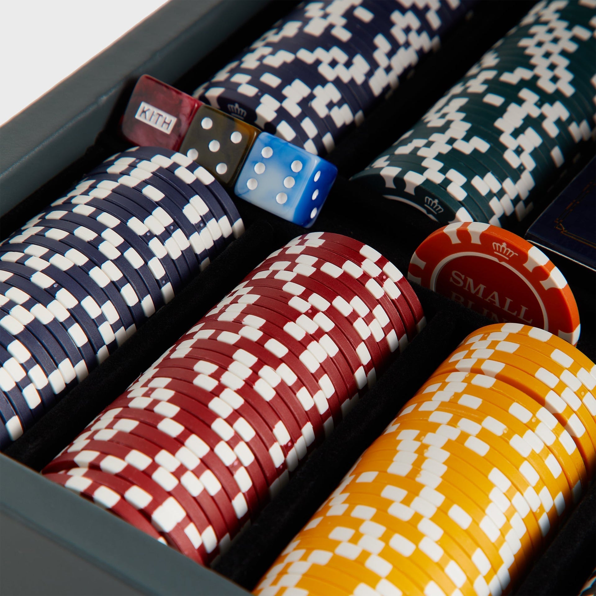 Kith Monogram Jacquard Poker Set - Machine