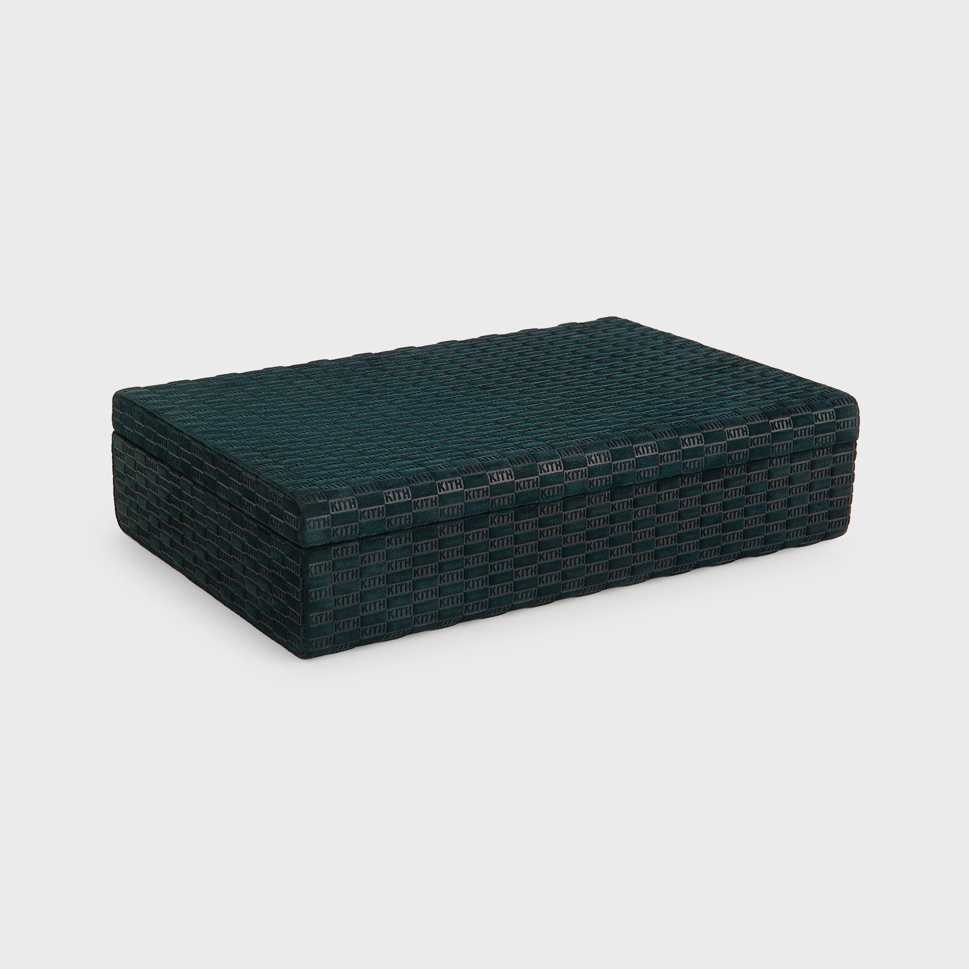 Kith Monogram Debossed Suede Poker Set - Stadium - PH