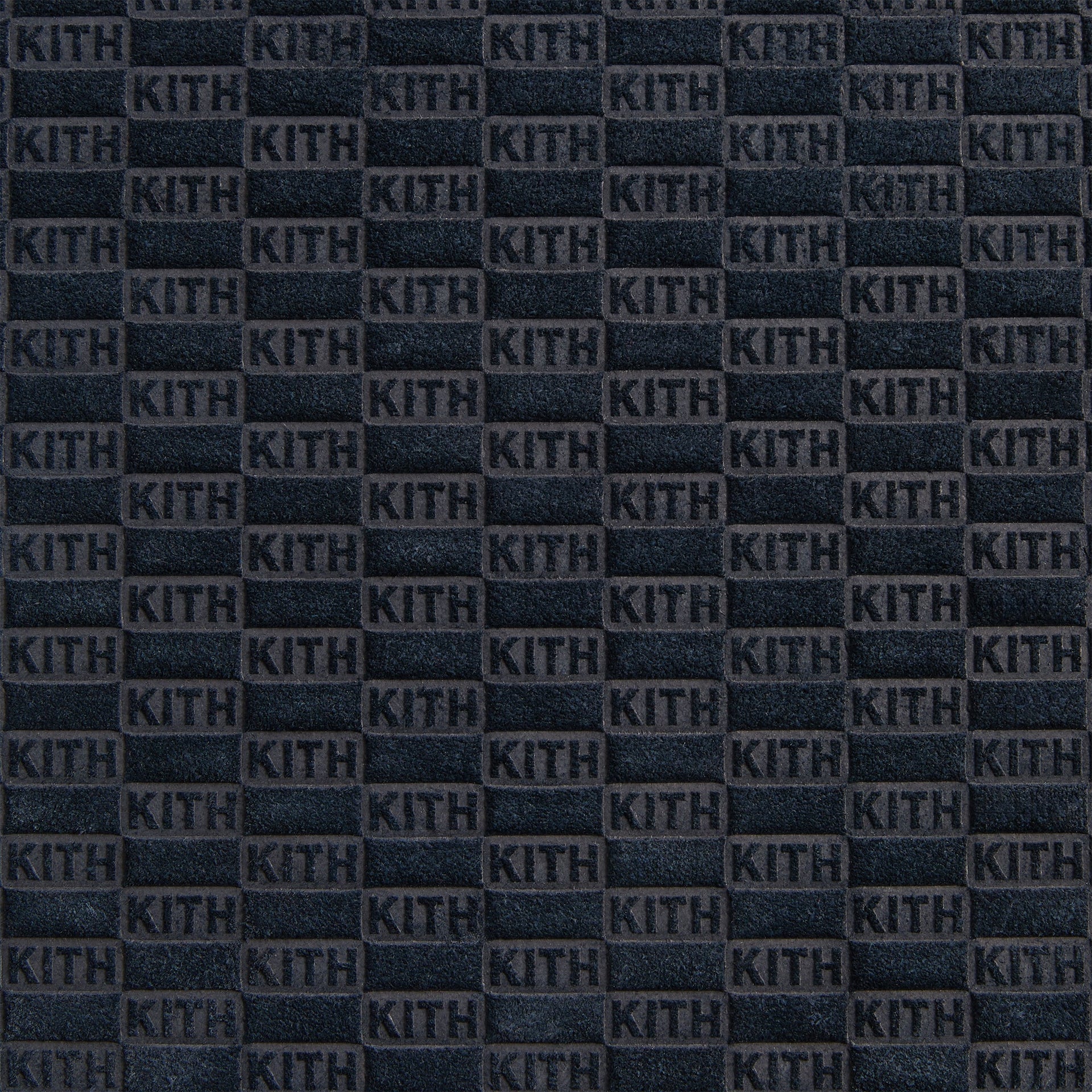 Kith Monogram Debossed Suede Backgammon Set - Ink