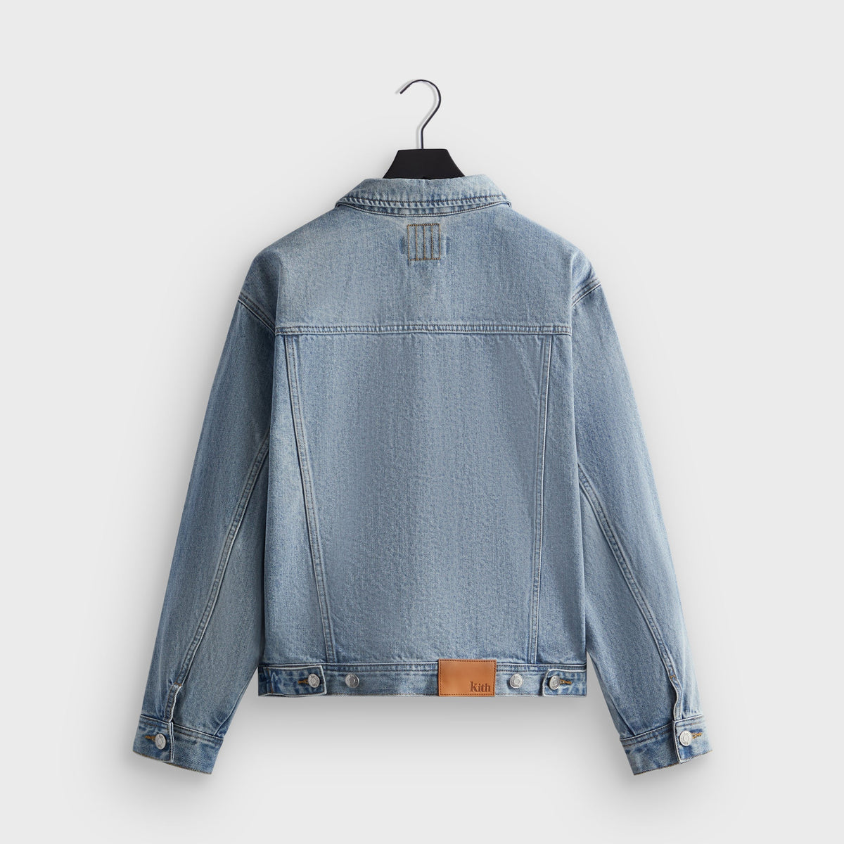 Kith Centre Denim Jacket - Light Indigo – Kith Japan