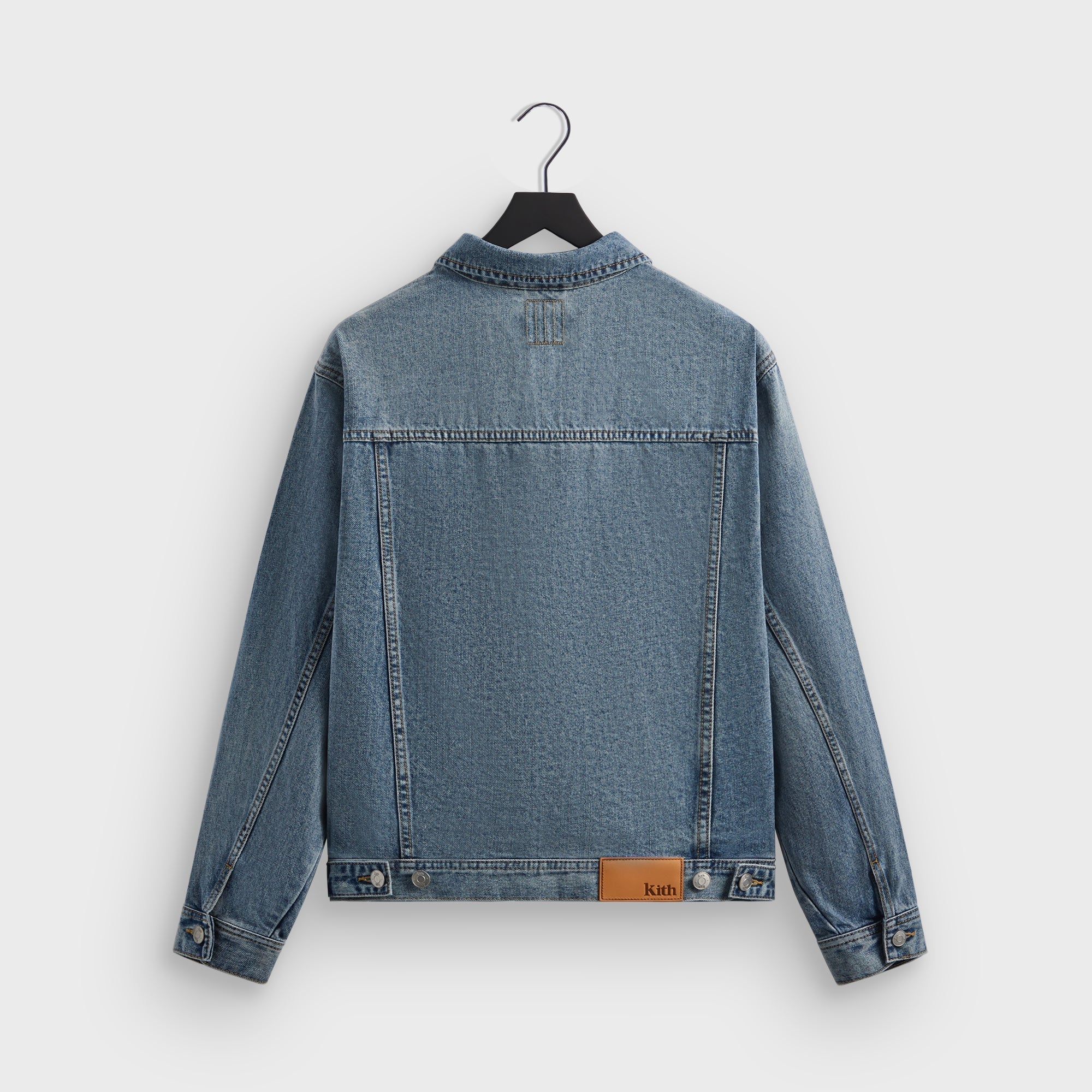 KITH CENTRE DENIM JACKET Lサイズ Kith Centre Denim Jacket - Dark Indigo – Kith Japan