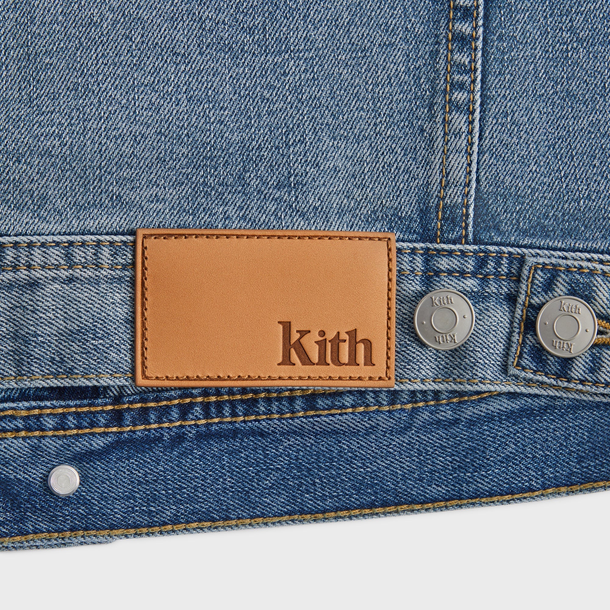 Kith Centre Denim Jacket - Dark Indigo – Kith Japan