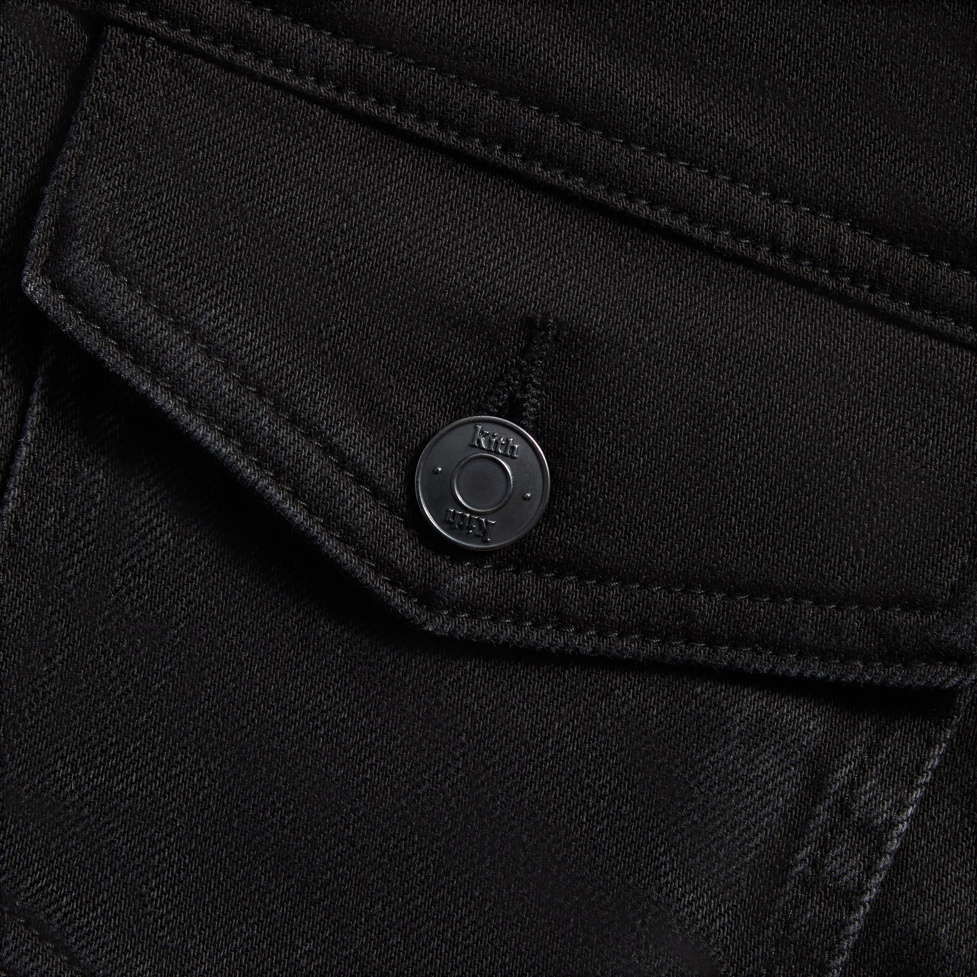 KITH CENTRE DENIM JACKET Lサイズ Kith Centre Denim Jacket - Black – Kith Japan