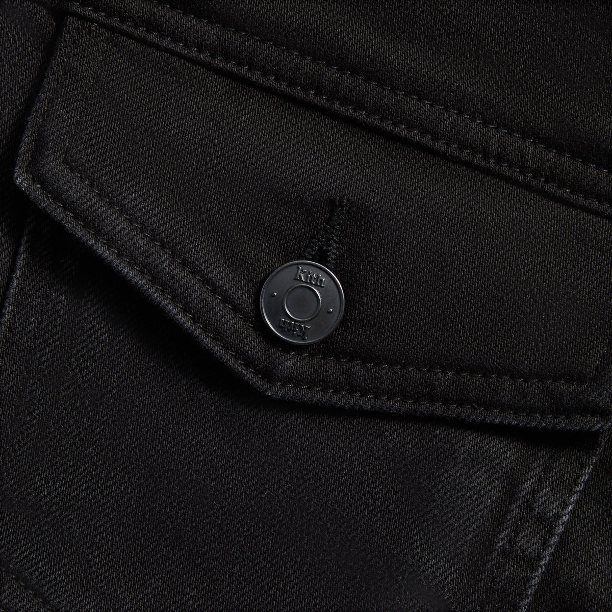 Kith Centre Denim Jacket - Black – Kith Japan