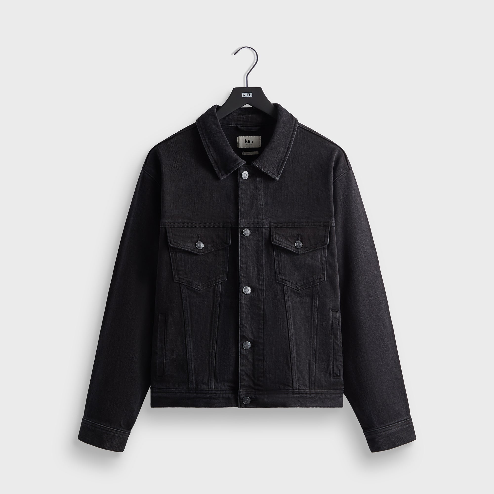 Kith Centre Denim Jacket - Black – Kith Japan