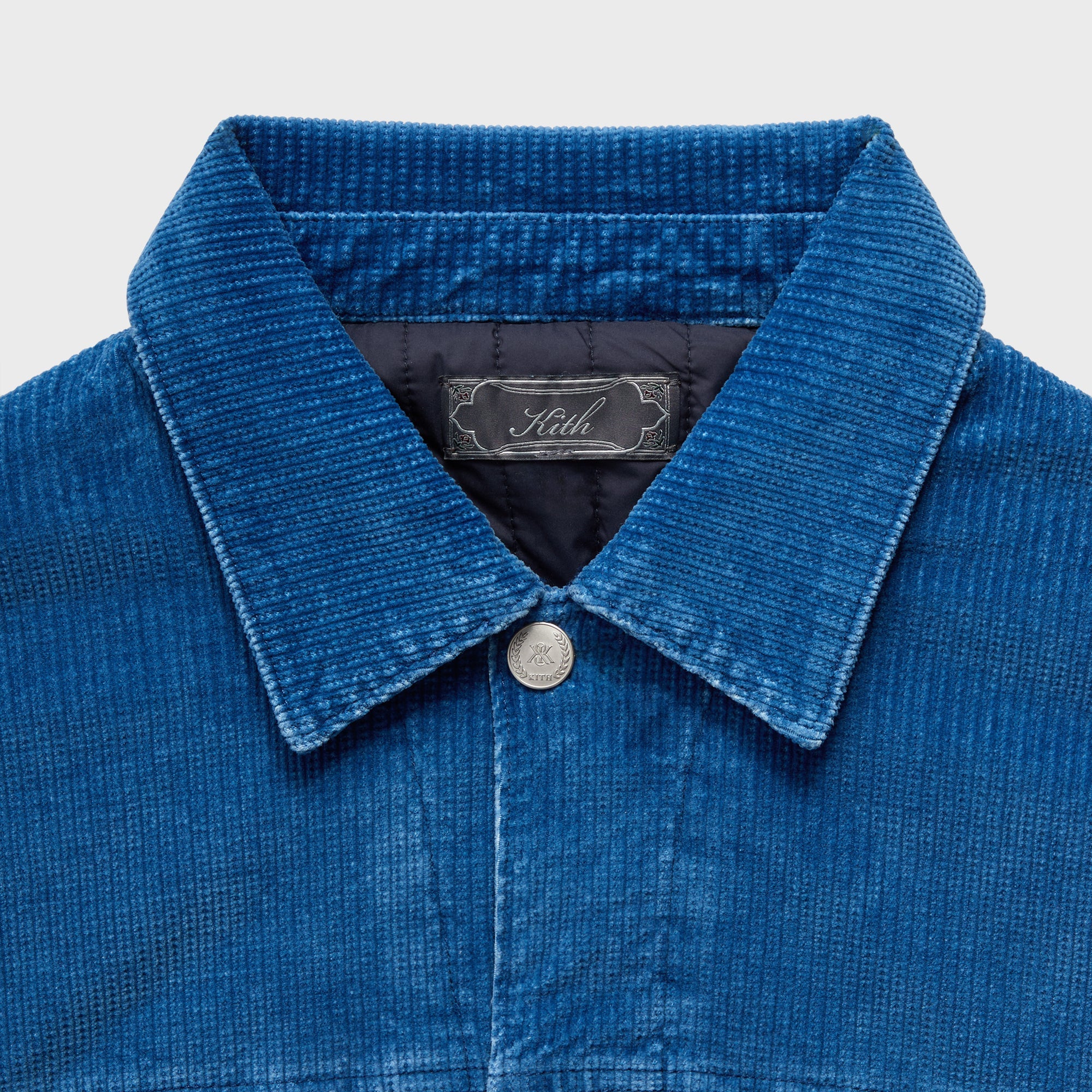 Kith Indigo Cord Alonzo Jacket - Cyanotype – Kith Japan