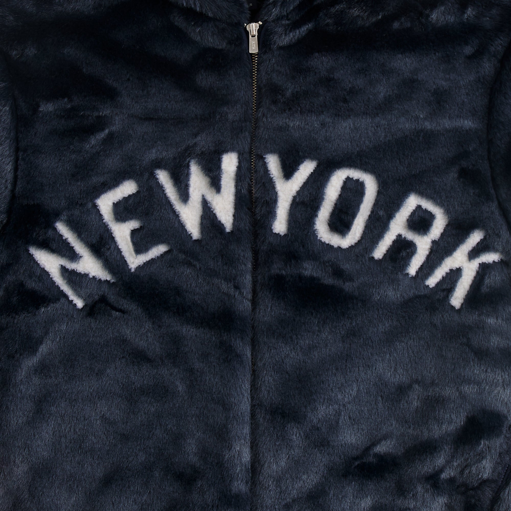 Kith for the New York Yankees Faux Fur Jacquard Jaysen Hoodie