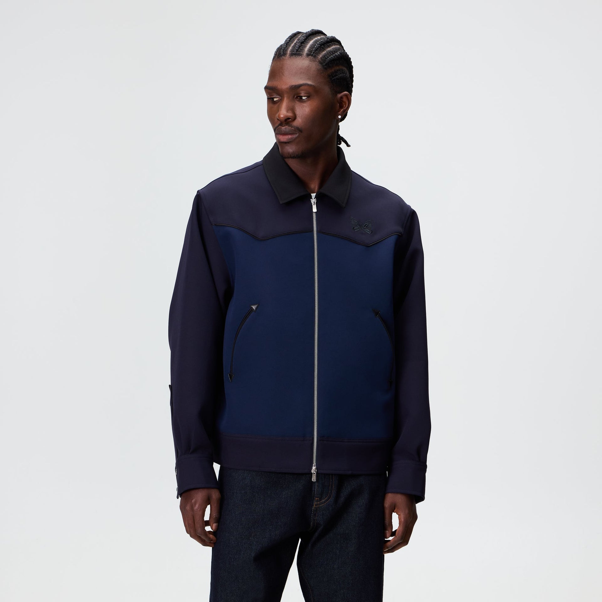 Kith for Needles Western Yoke Cowboy Jacket - Nocturnal