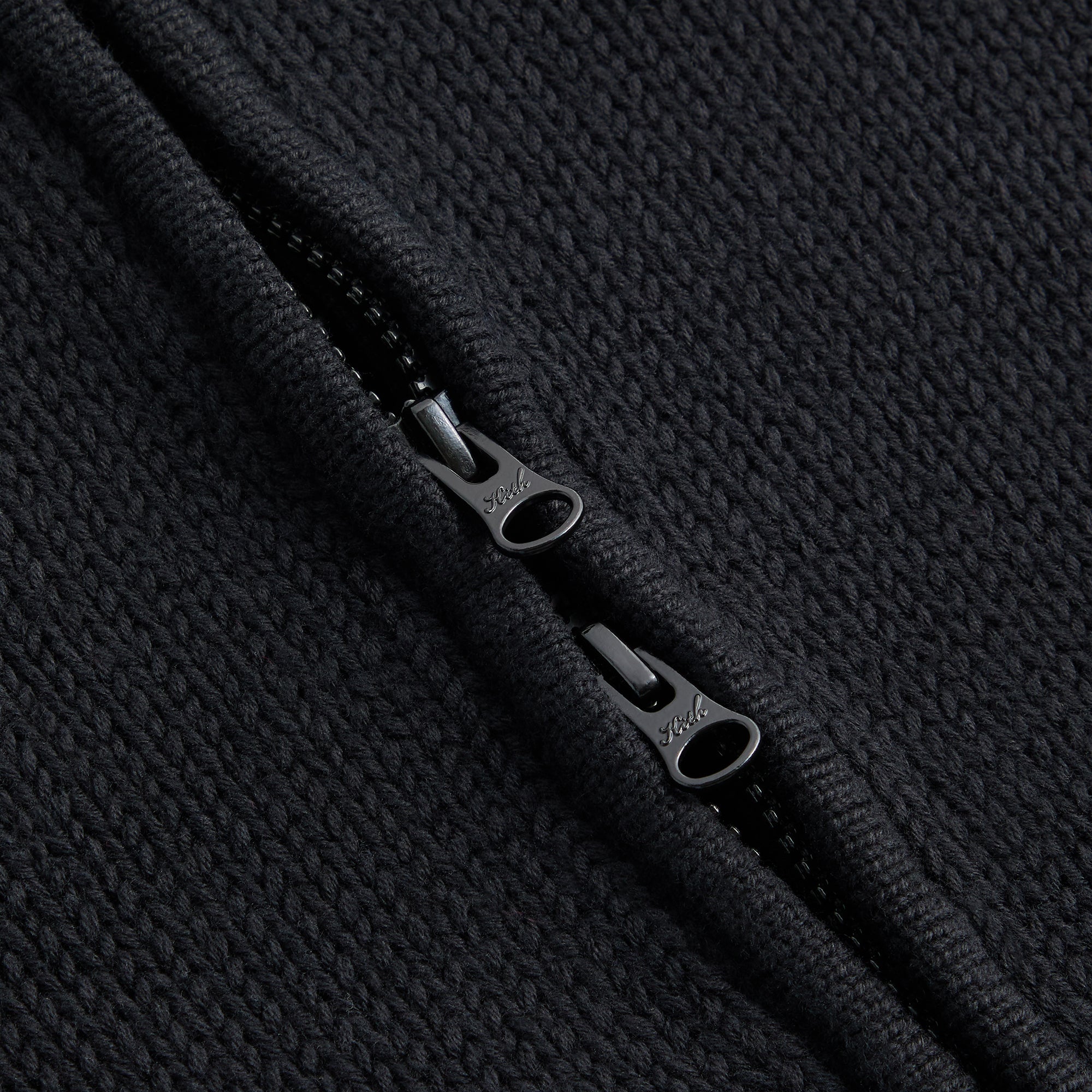Kith for Needles Wyona Full Zip Sweater - Black – Kith Japan