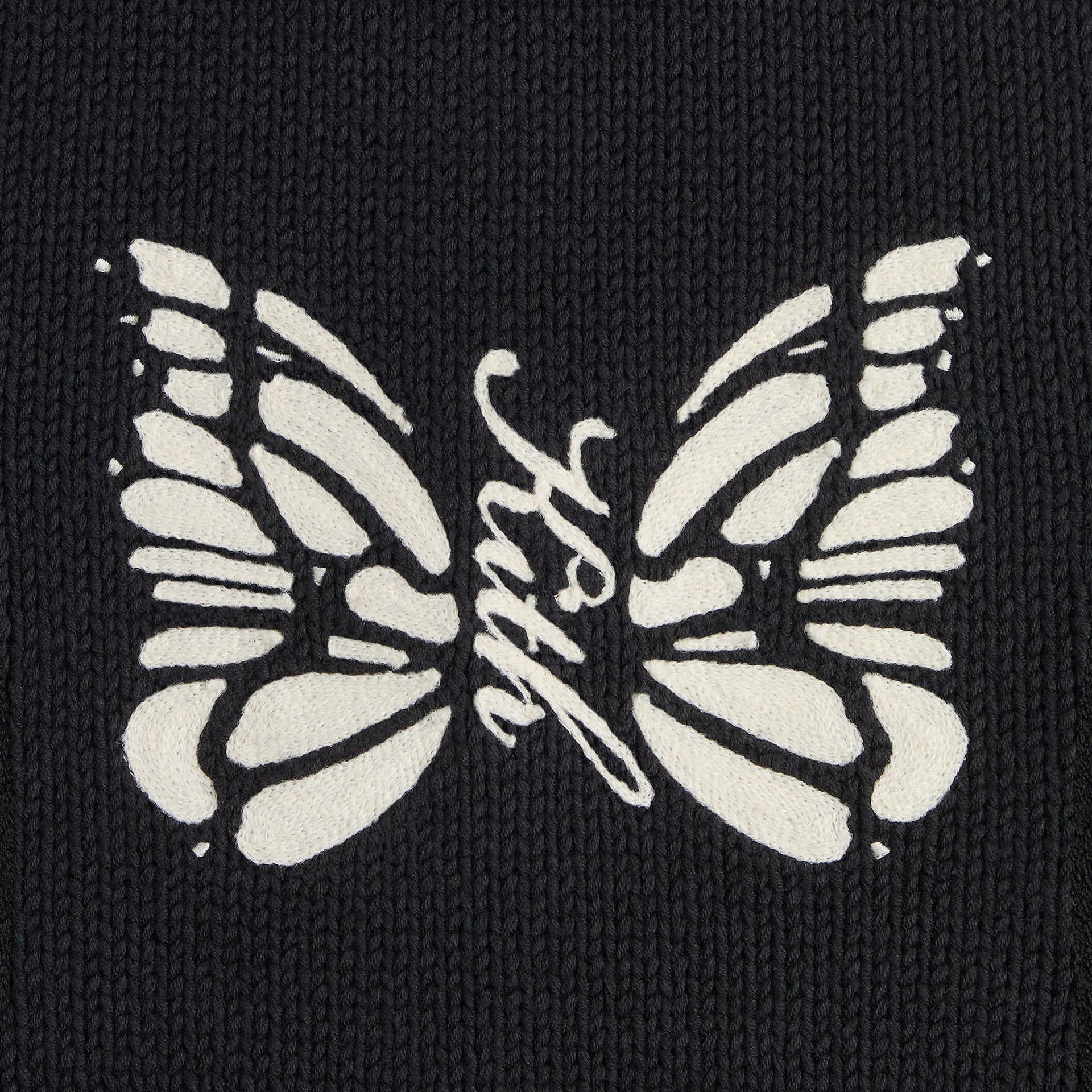 Kith for Needles Wyona Full Zip Sweater - Black