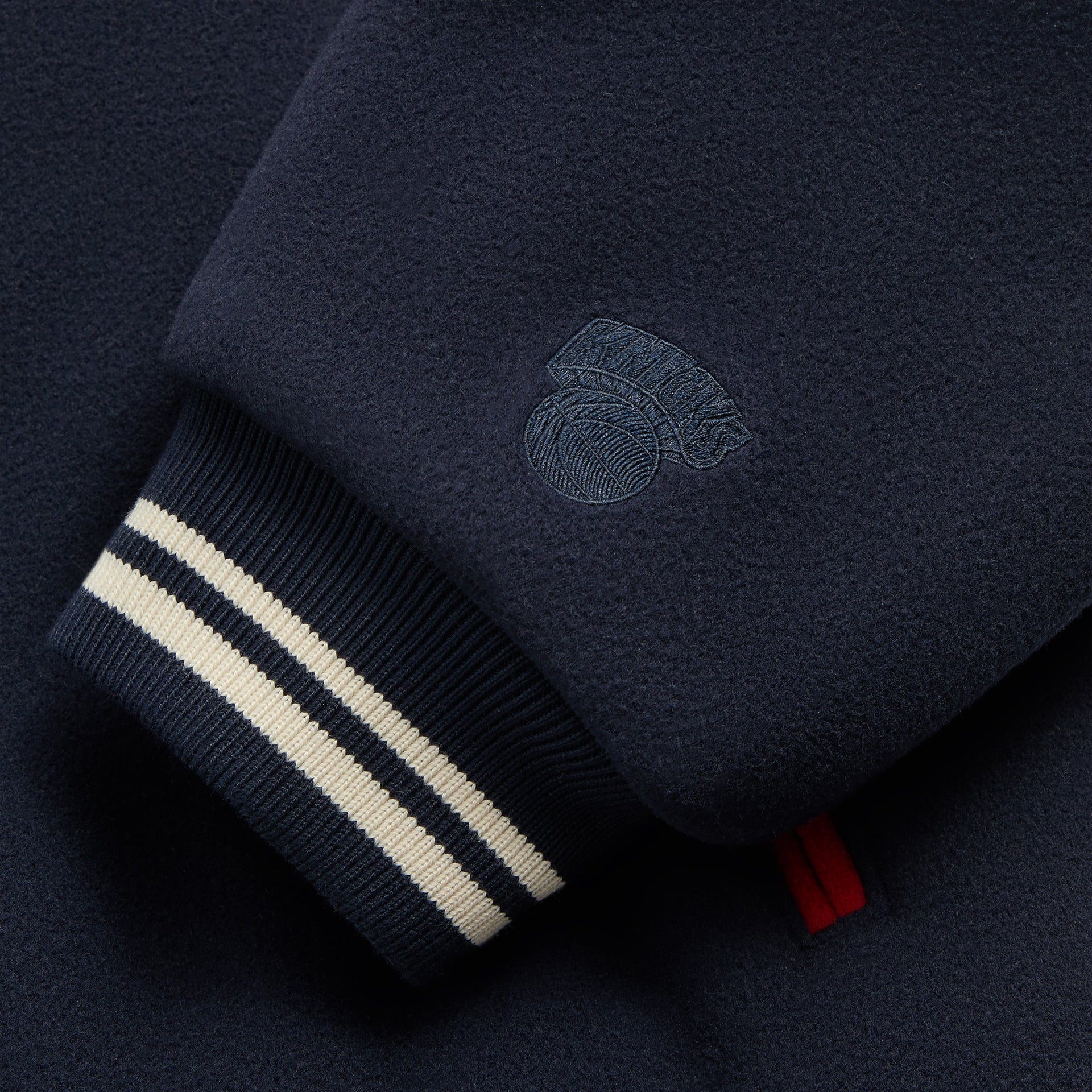 Kith for the New York Knicks Madison Square Garden Wool Varsity Jacket - Nocturnal