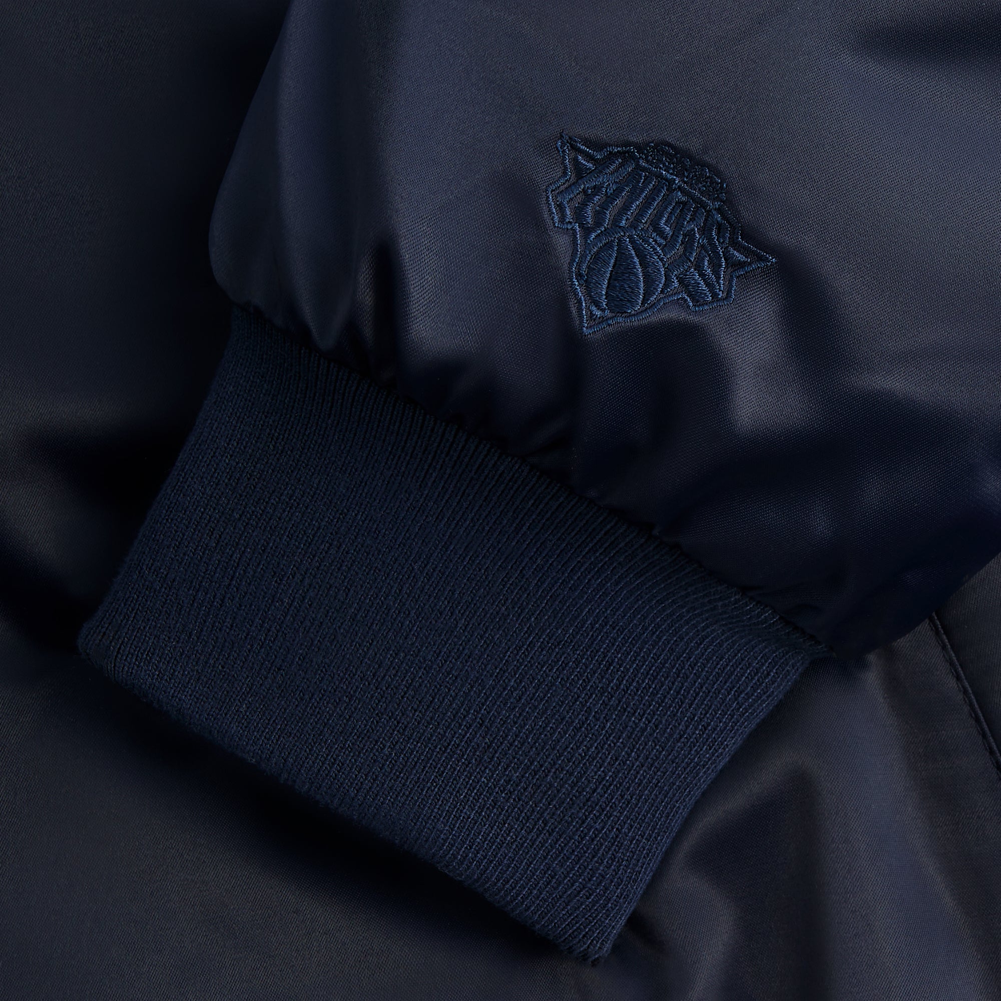 Kith for the New York Knicks Classic Satin Bomber Jacket