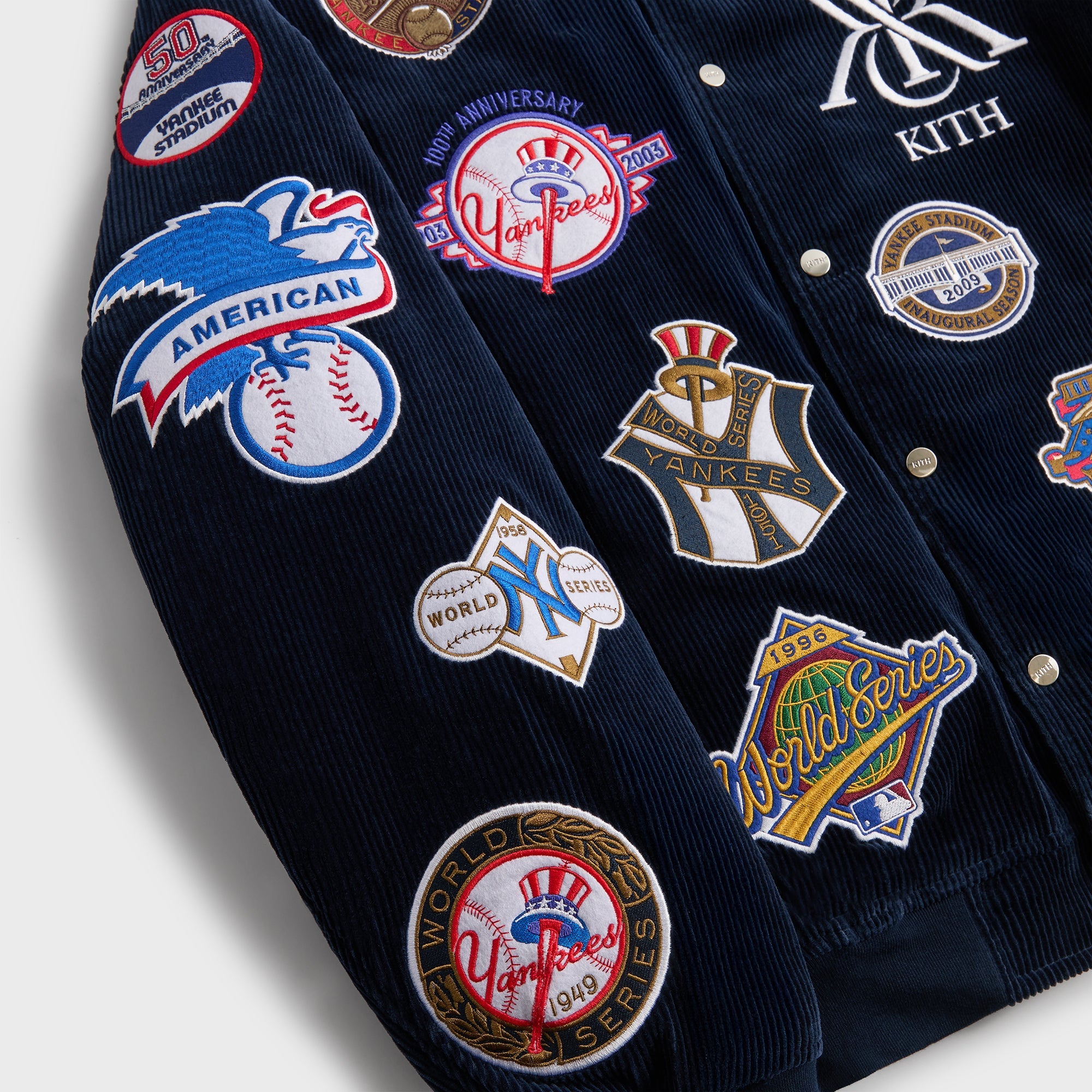 Kith for the New York Yankees Corduroy Avery Bomber Jacket