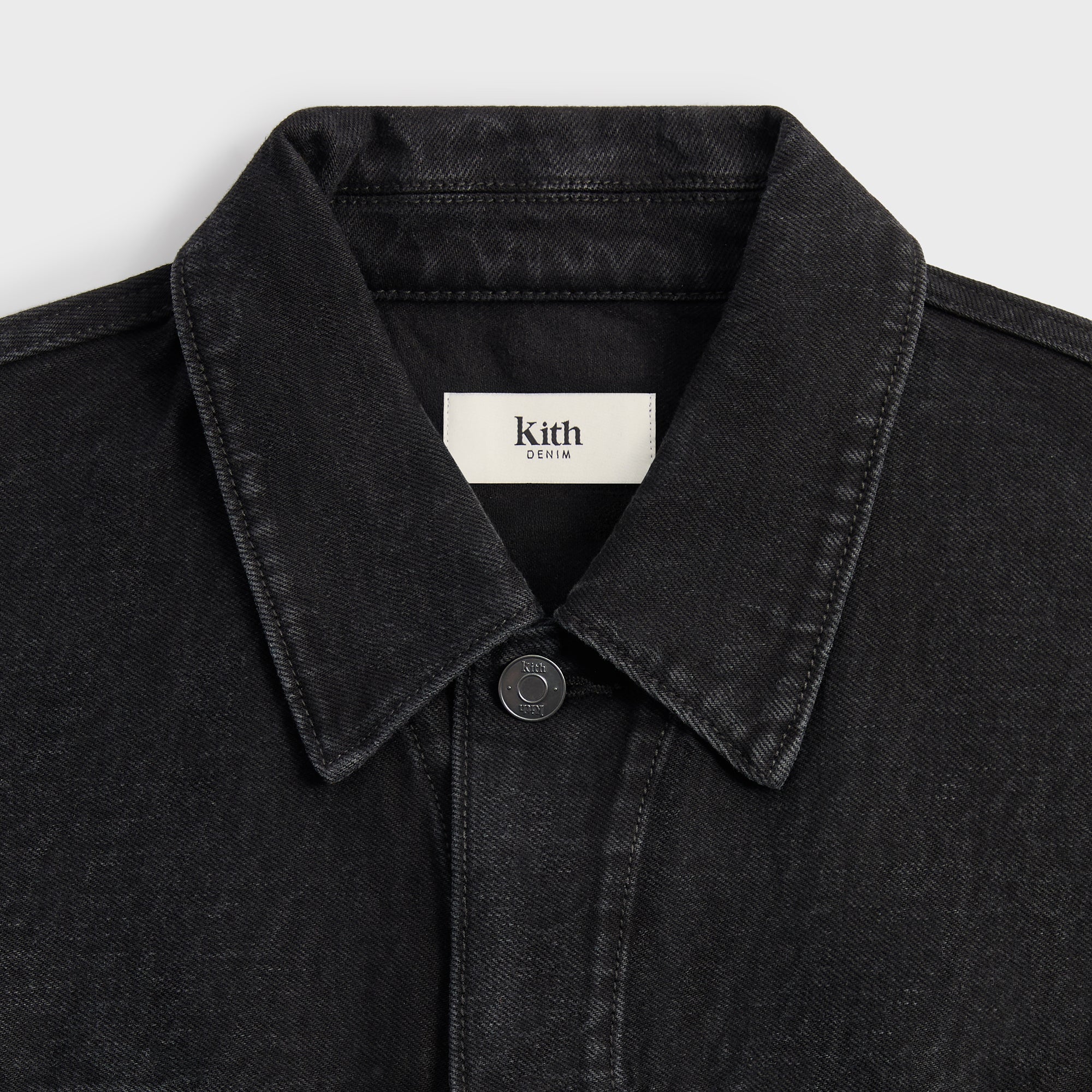 Kith Alonzo Denim Jacket - Washed Black – Kith Japan