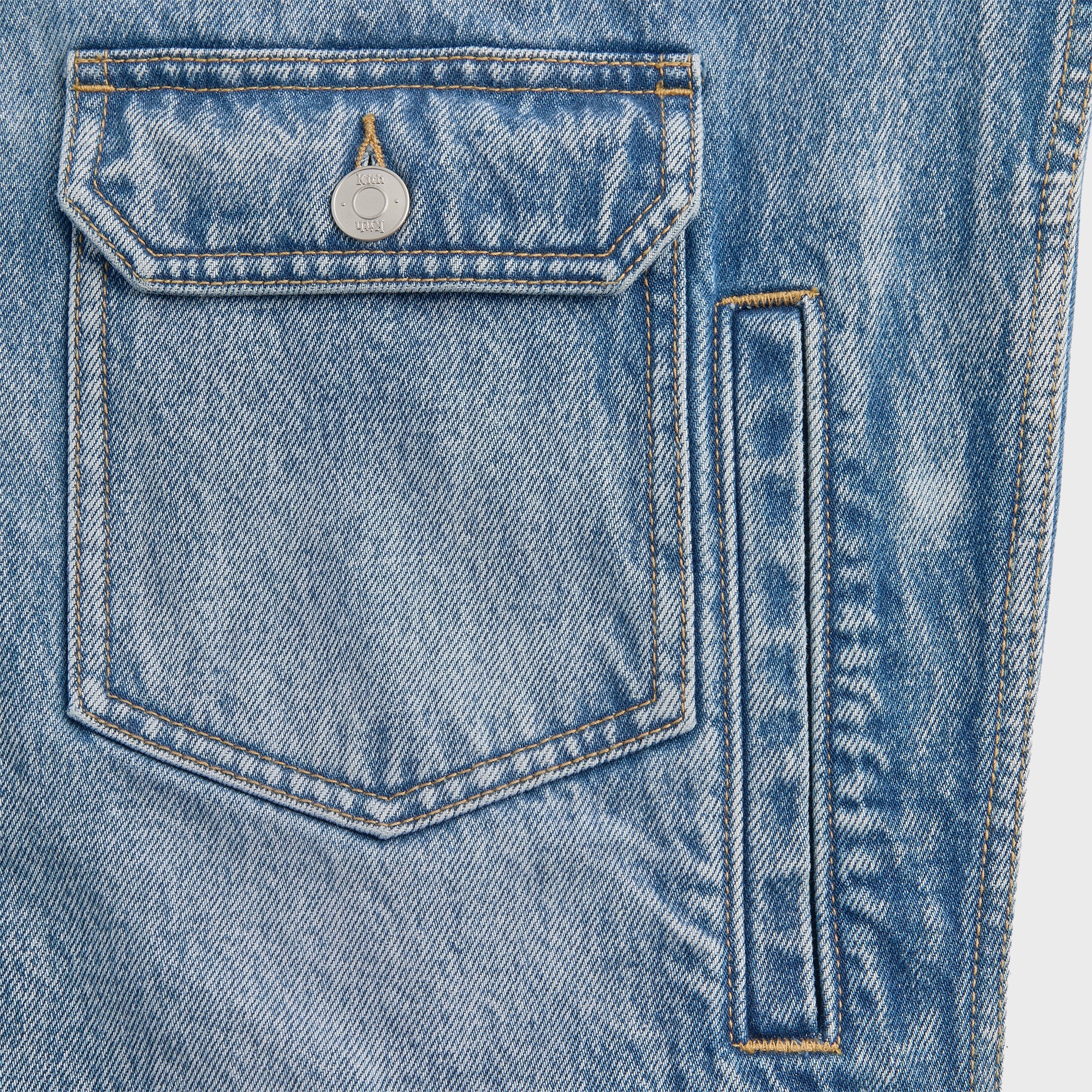 Kith Alonzo Denim Jacket - Mid Indigo – Kith Japan