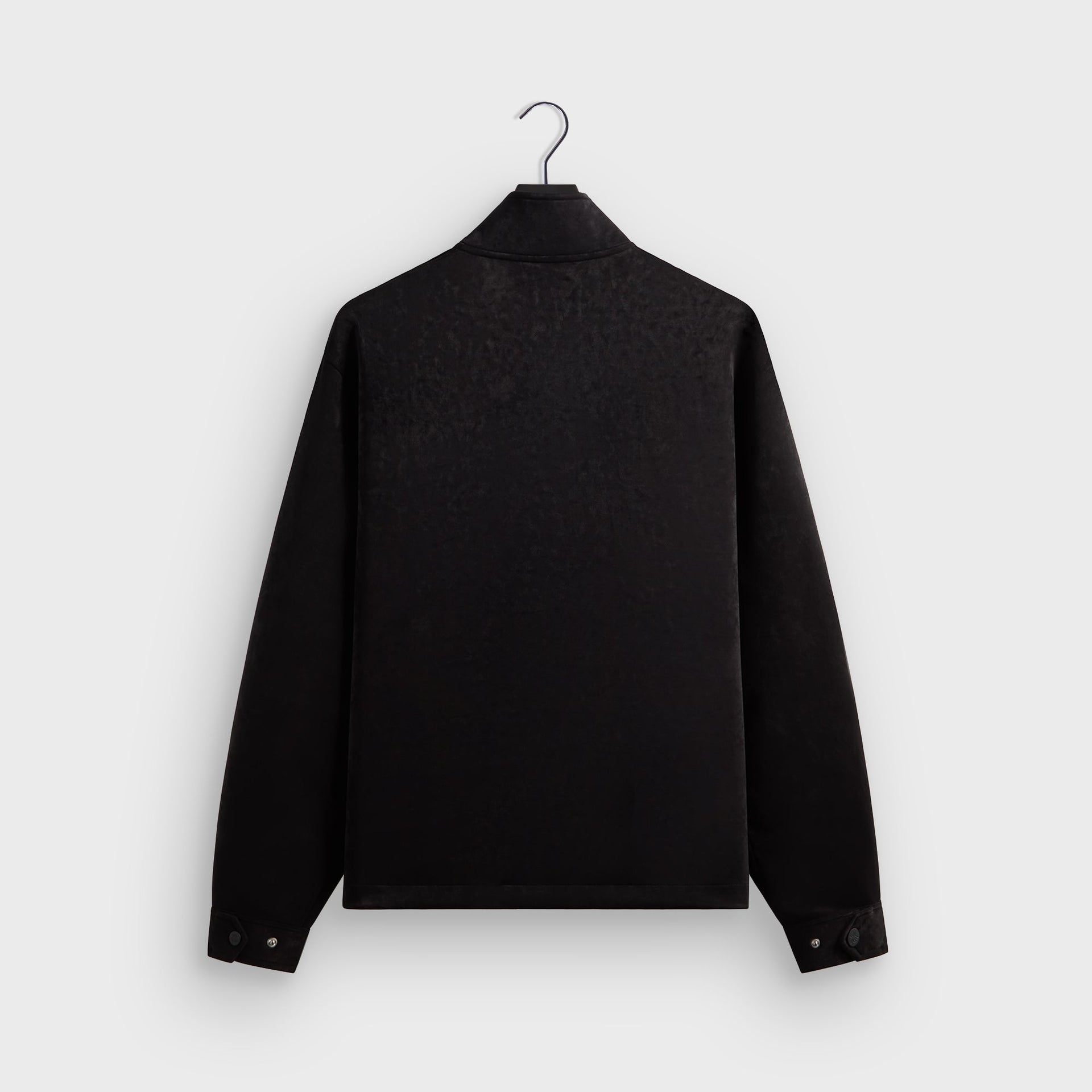Kith Sueded Scuba Connor Track Jacket - Black