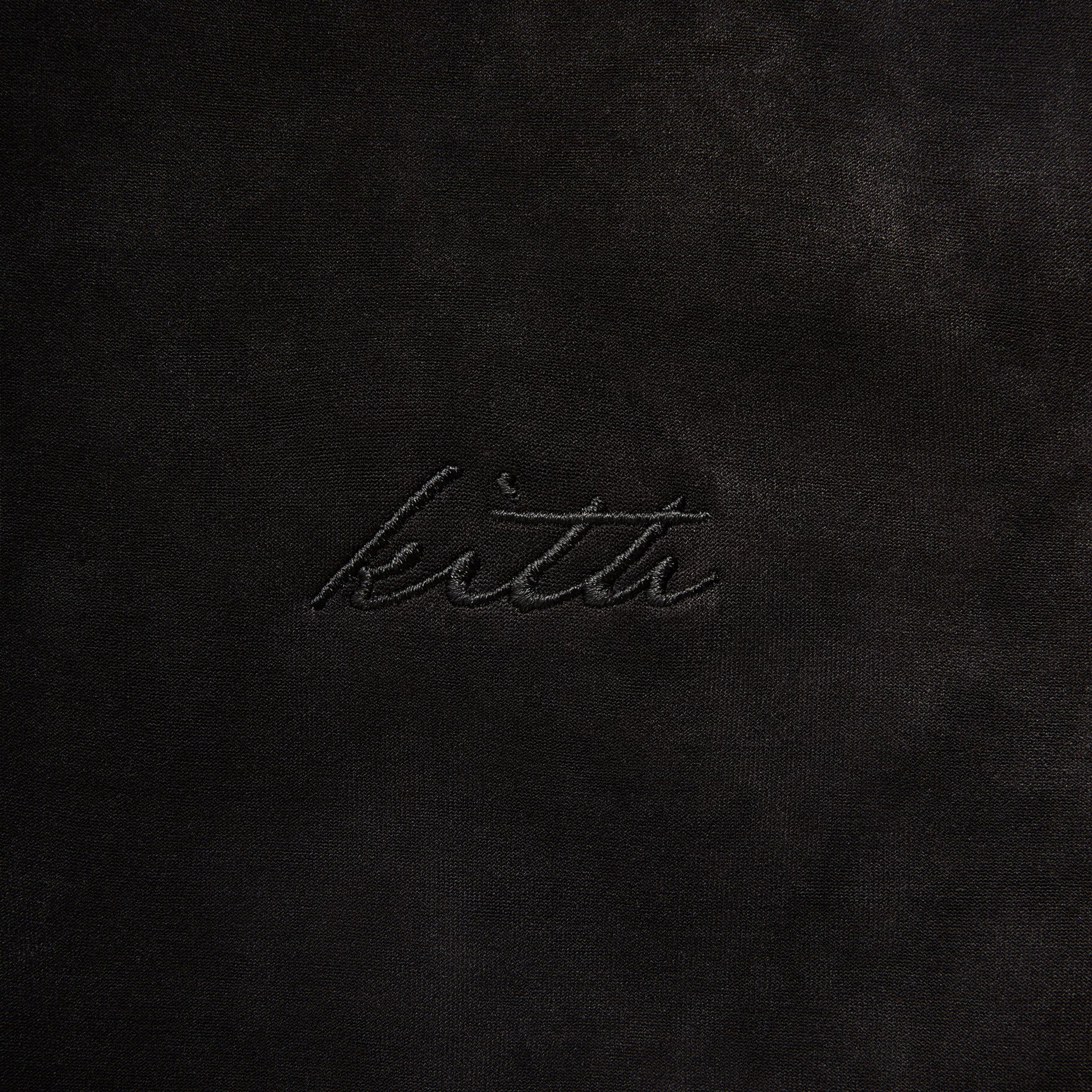 Kith Sueded Scuba Connor Track Jacket - Black