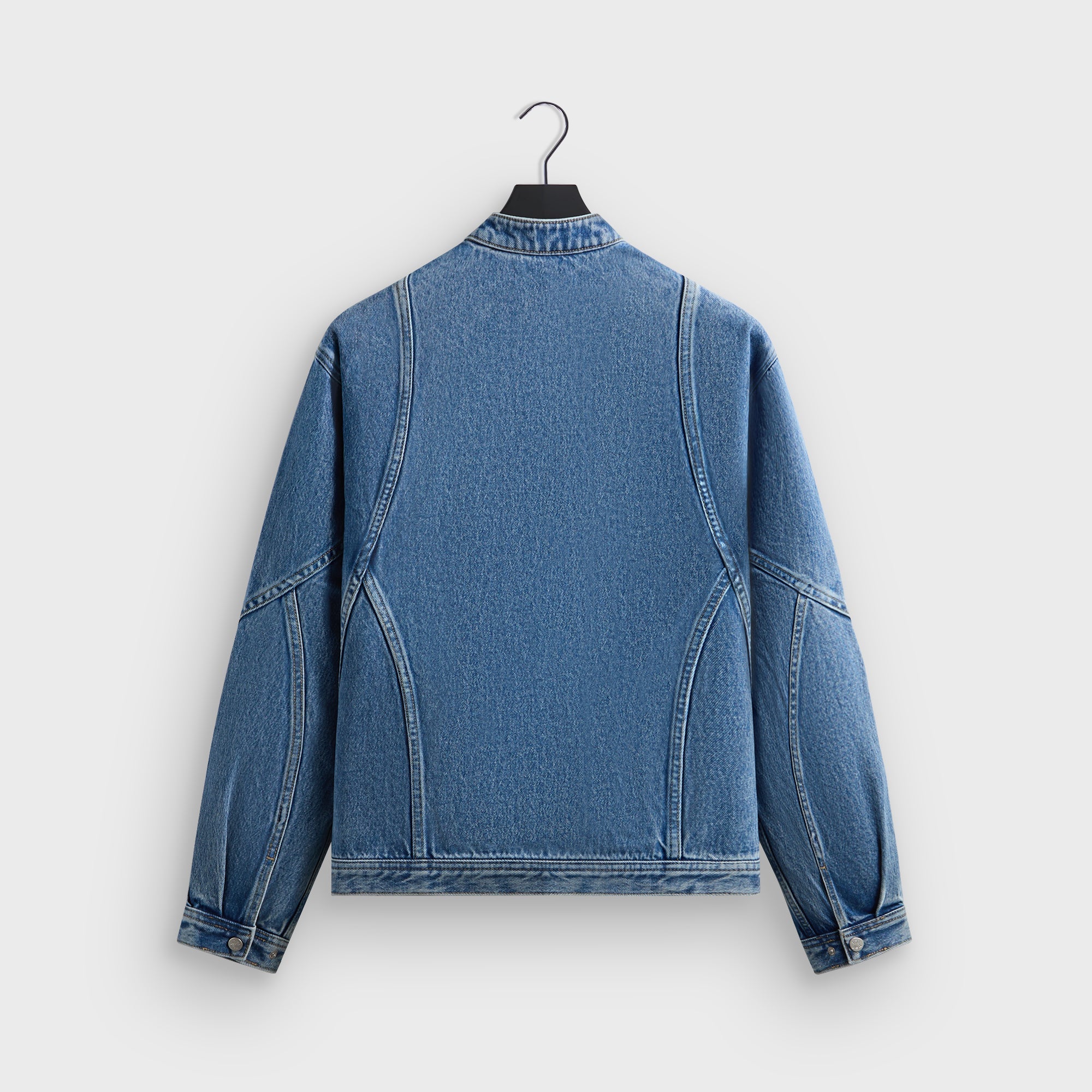 Kith Denim Adrien Moto Jacket - Mid Indigo – Kith Japan