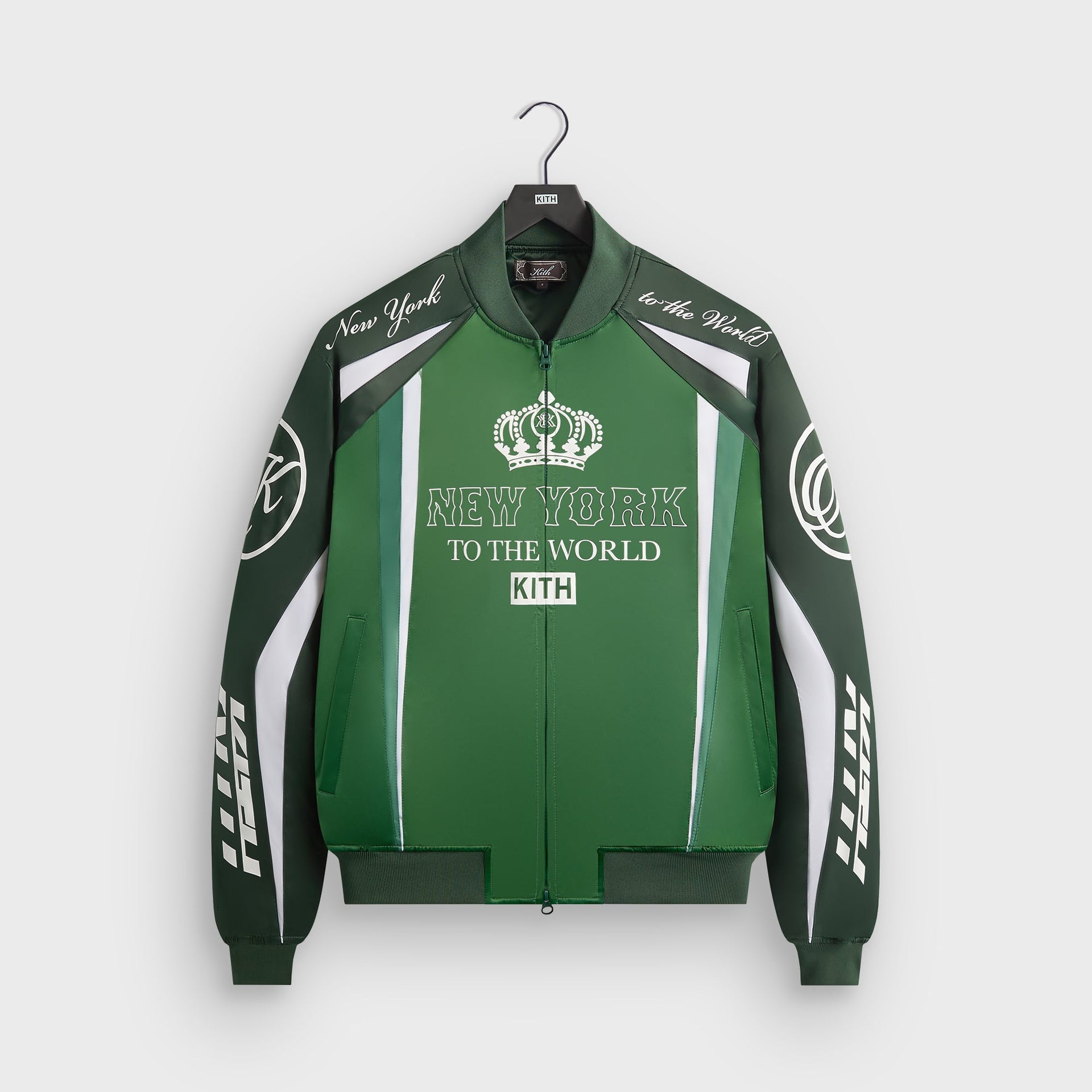 Kith Roy Racing Nylon Bomber Jacket - Stadium