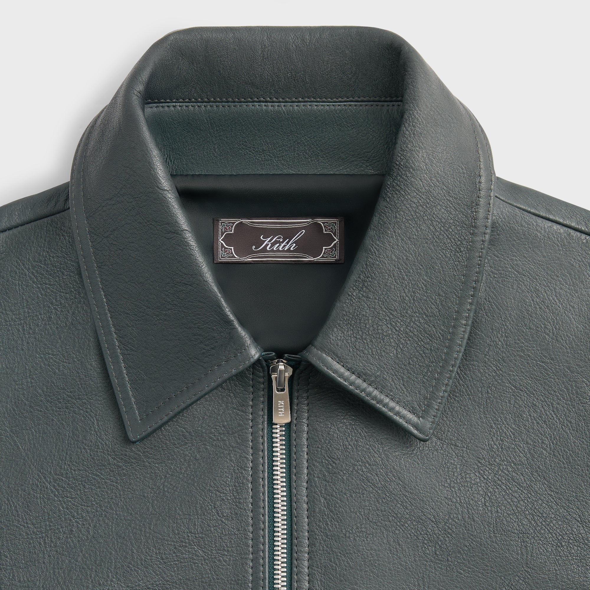 Kith Pebbled Leather Jett Blouson Jacket - Stadium – Kith Japan