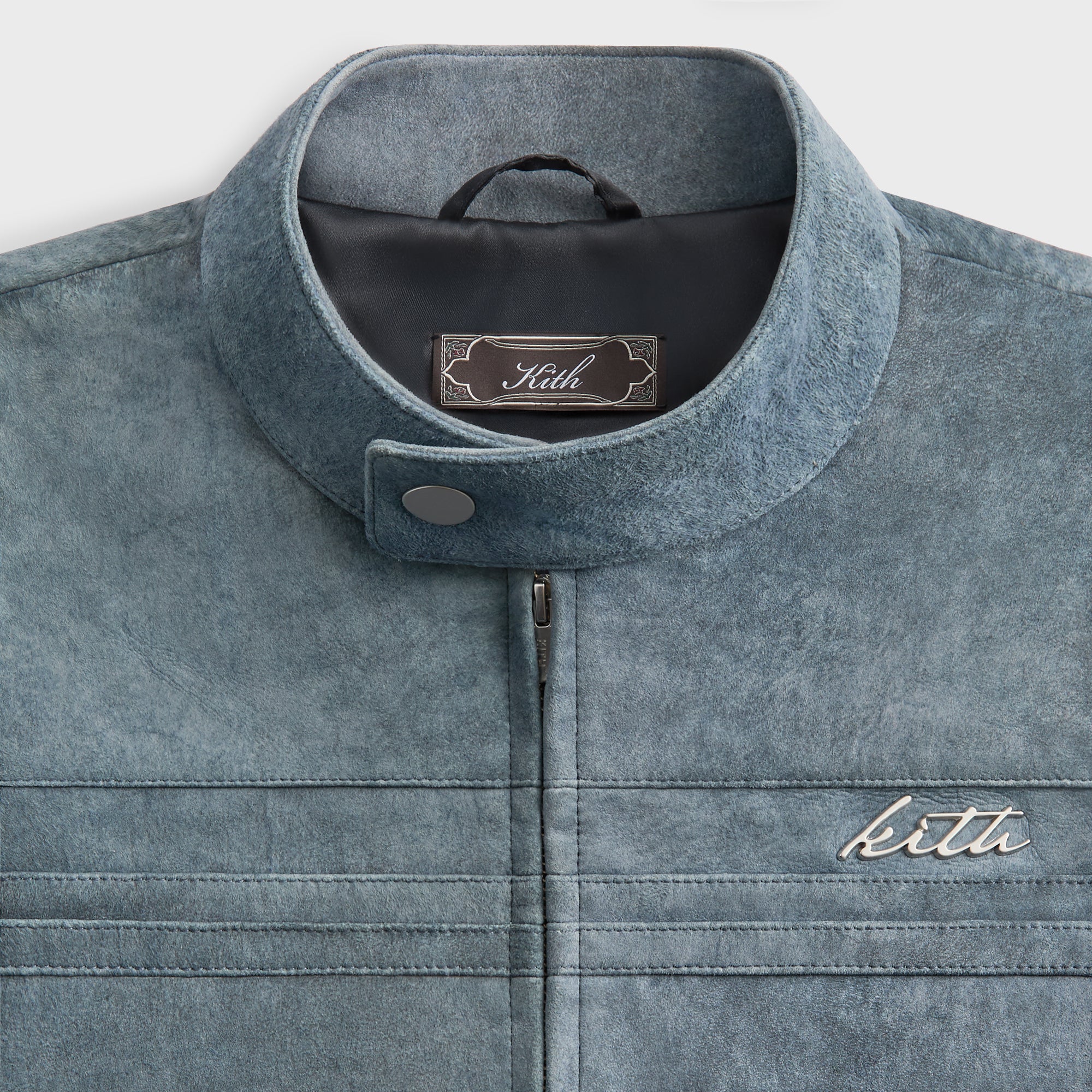 Kith Washed Suede Rossi Moto Jacket - Torpedo – Kith Japan