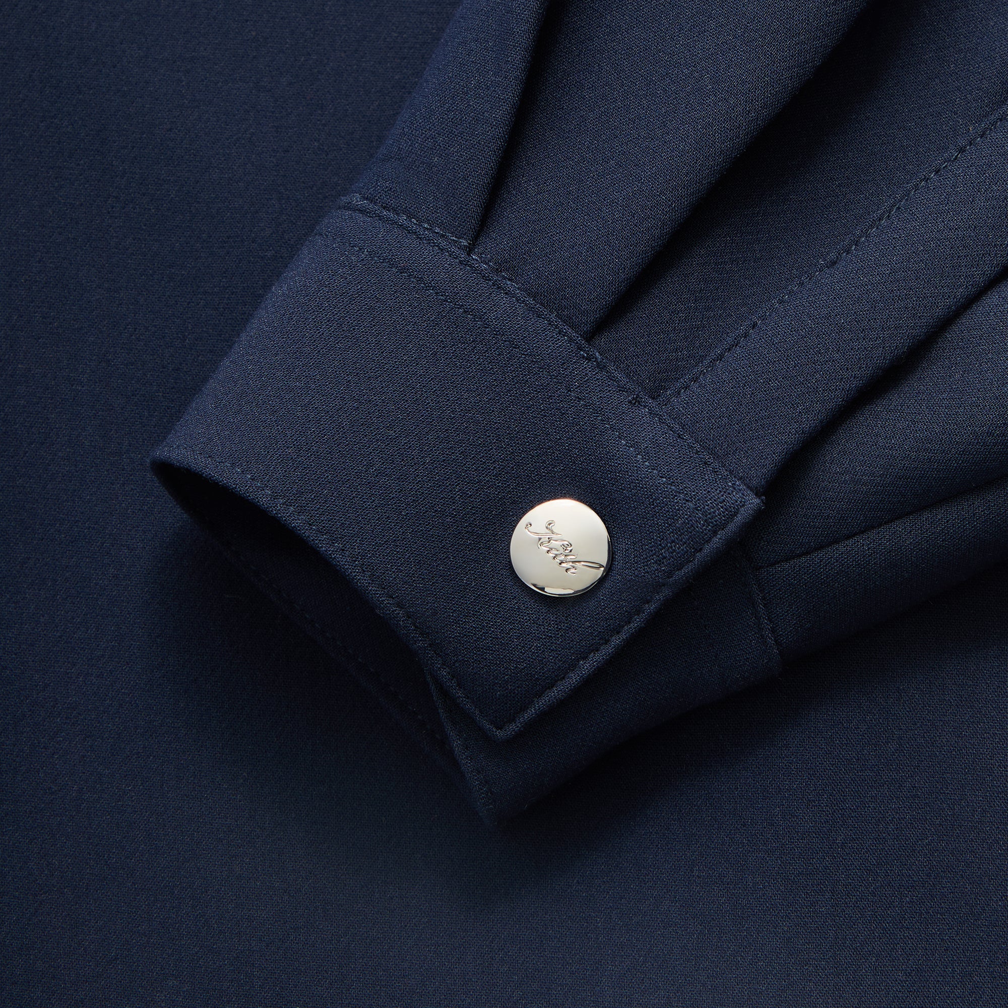 Kith Midweight Double Weave Huron Jacket - Nocturnal – Kith Japan