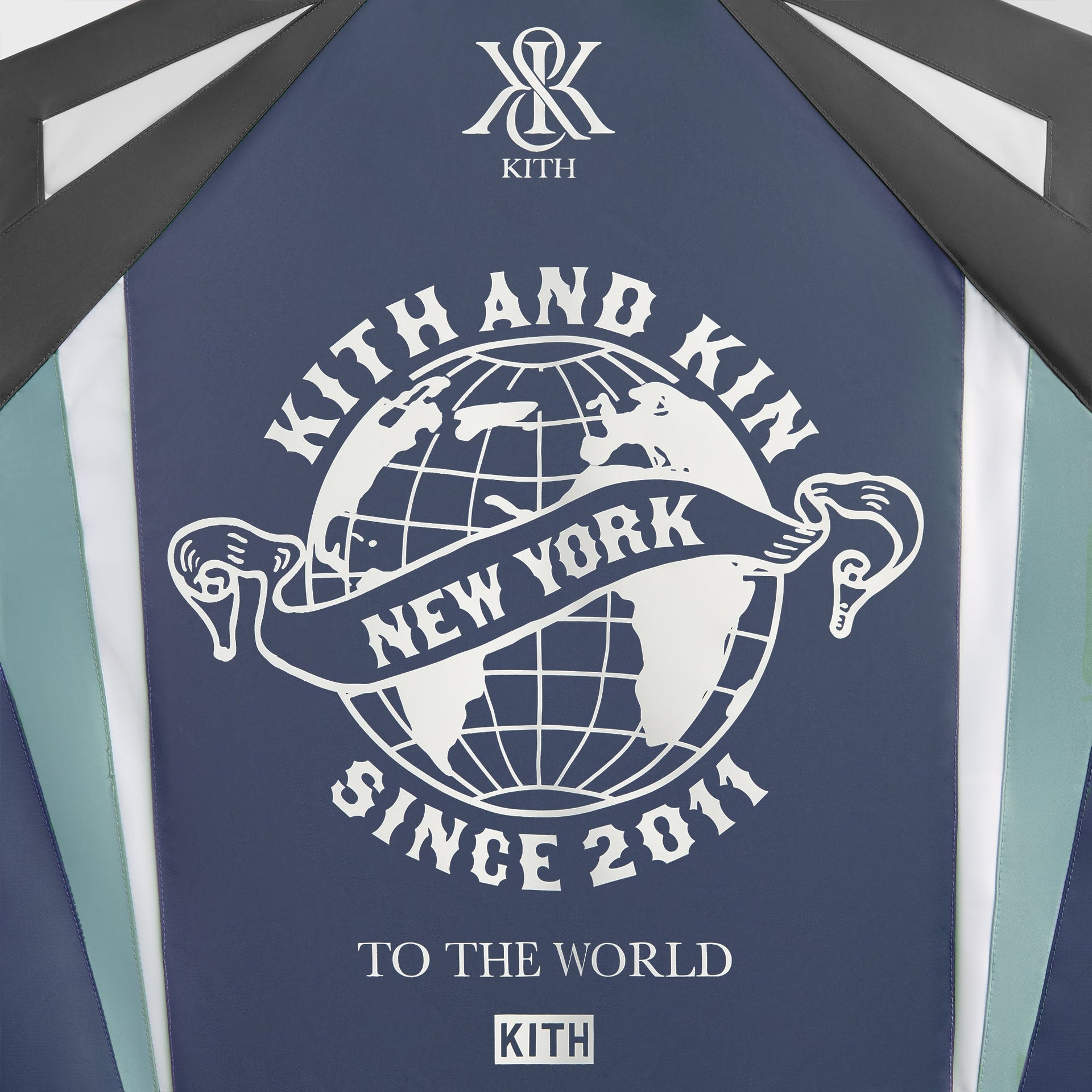 Kith Roy Racing Nylon Bomber Jacket - Nocturnal