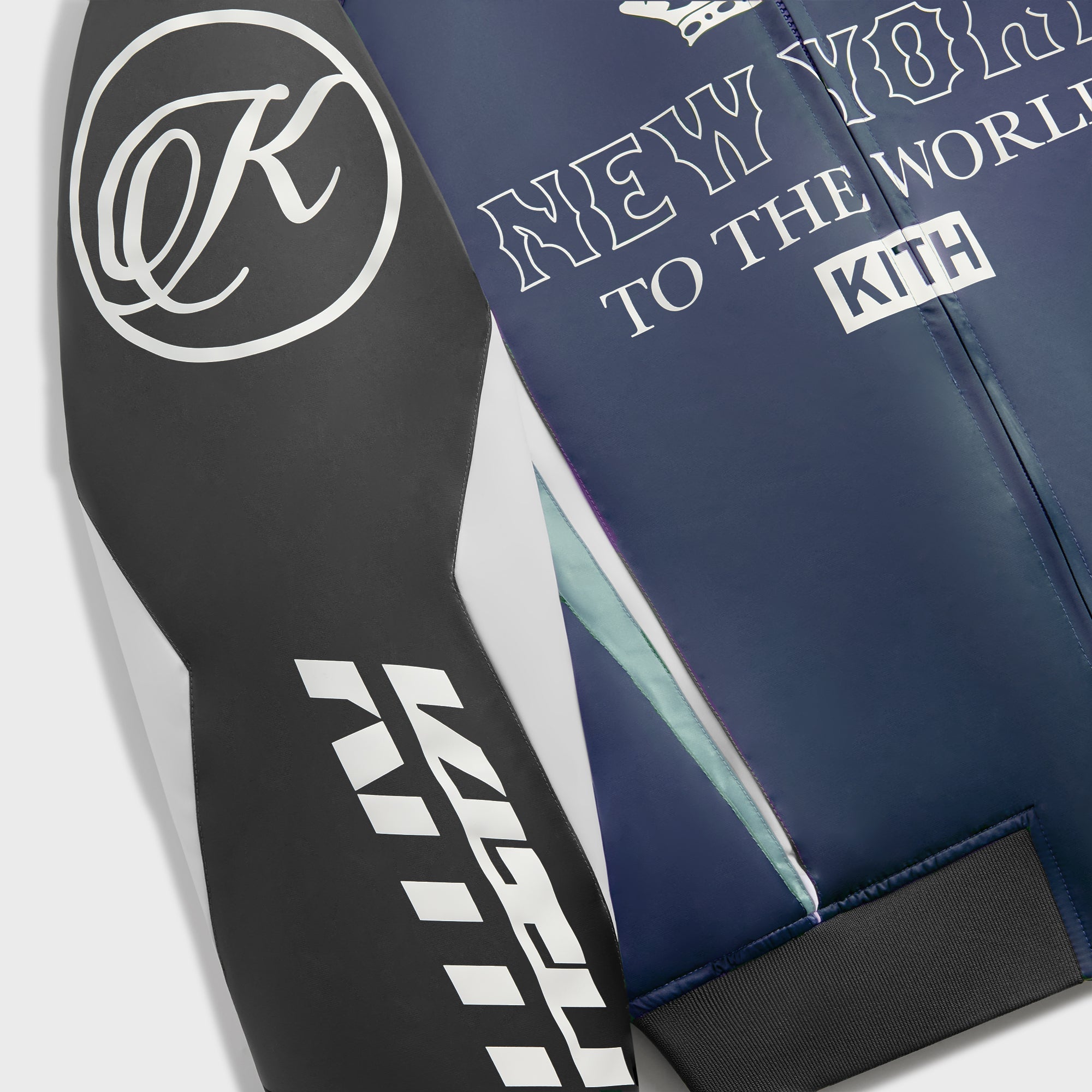 Kith Roy Racing Nylon Bomber Jacket - Nocturnal – Kith Japan
