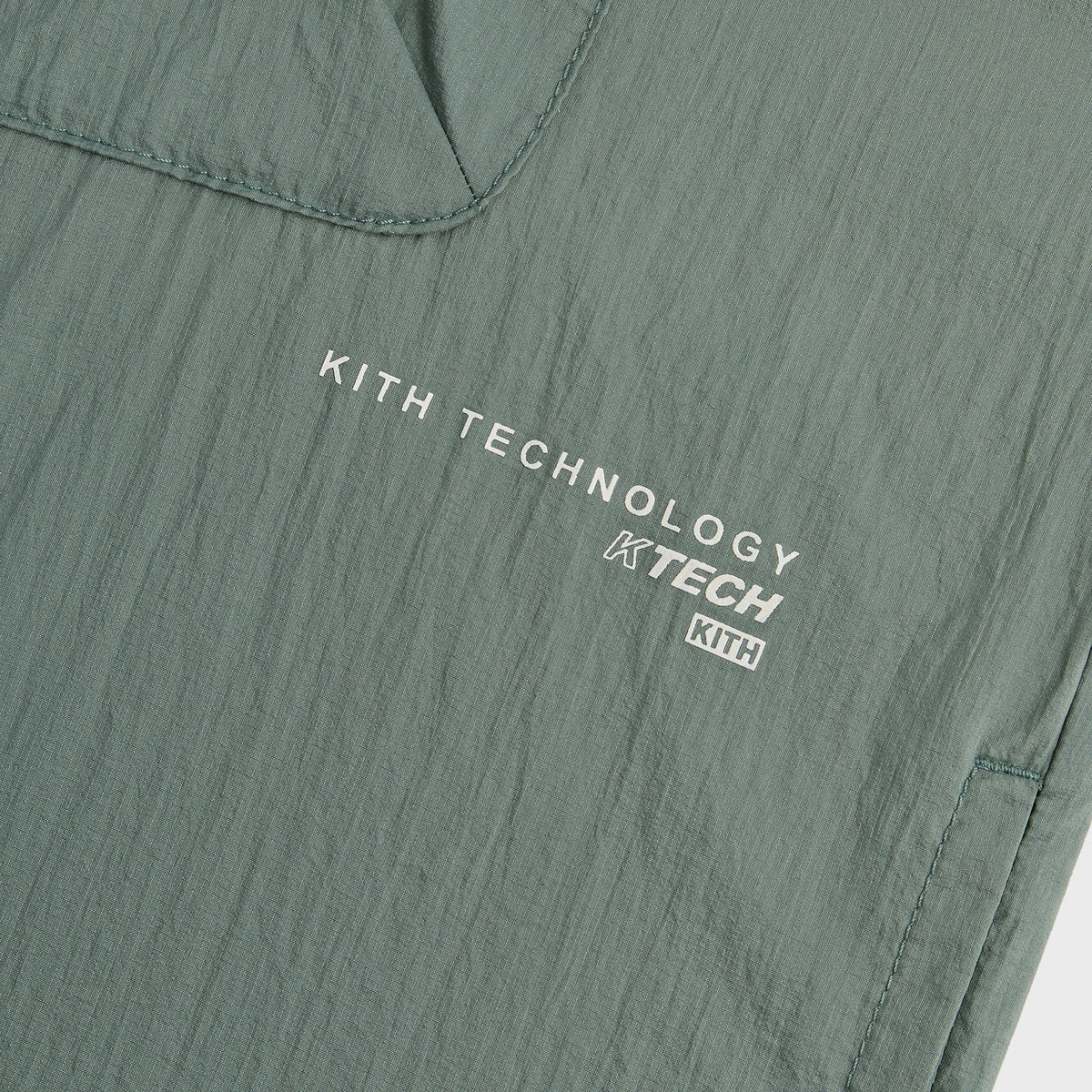 Kith Packable Aero Full Zip Jacket - Court