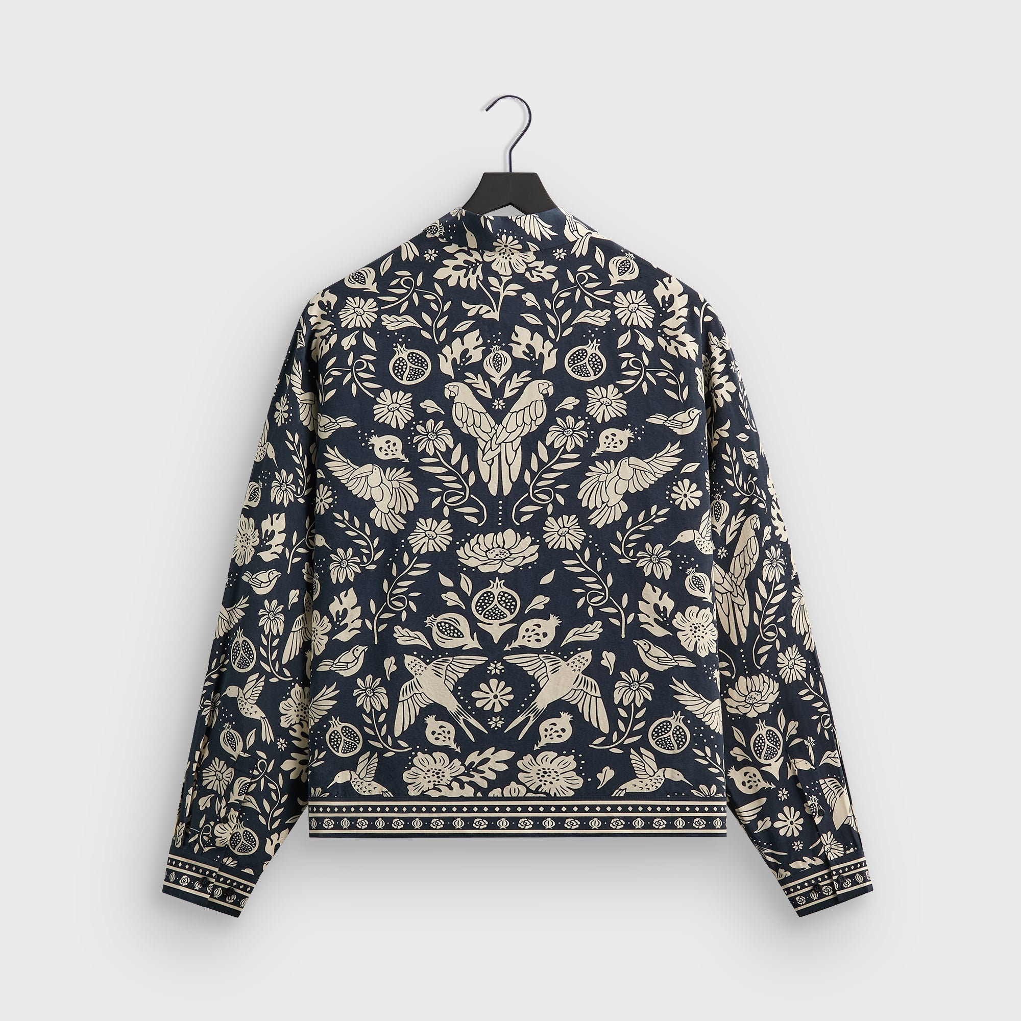 Kith Cupro Linen Connor Blouson Jacket - Nocturnal – Kith Japan
