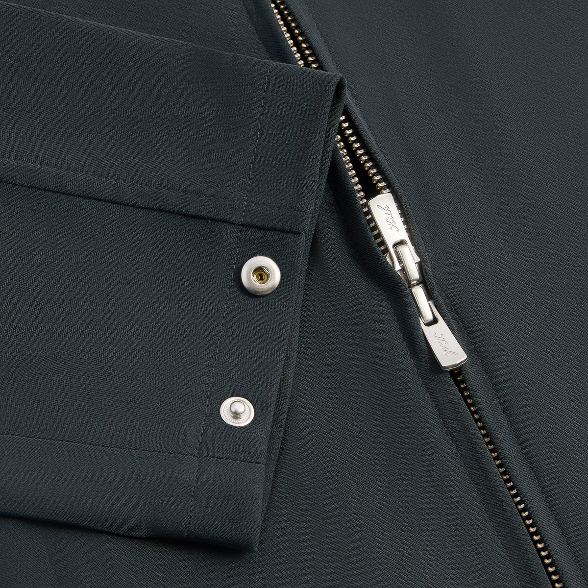 Kith Drape Twill Connor Blouson Jacket 2.0 - Black – Kith Japan
