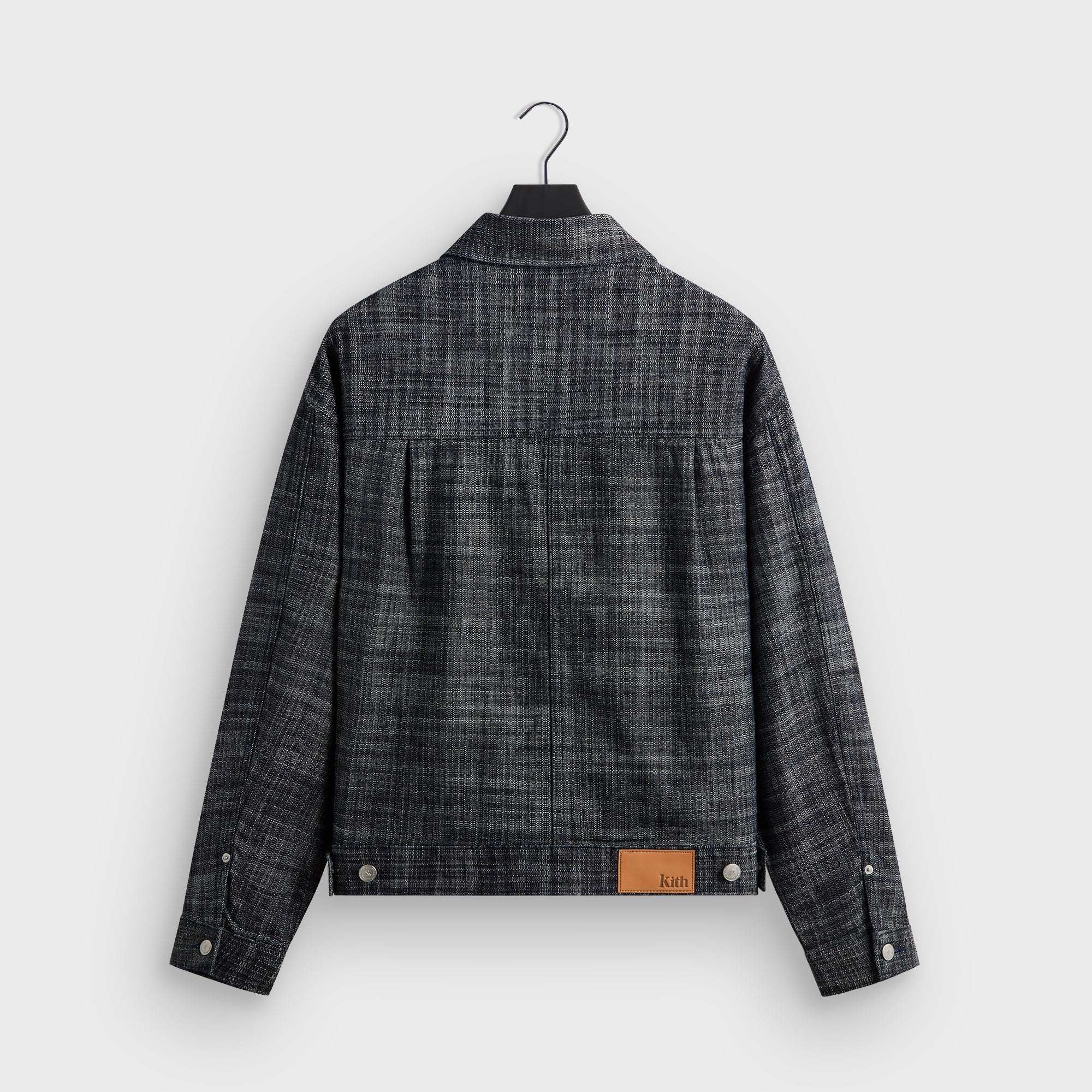 Kith Textured Indigo Alonzo Jacket - Dark Indigo - PH – Kith Japan