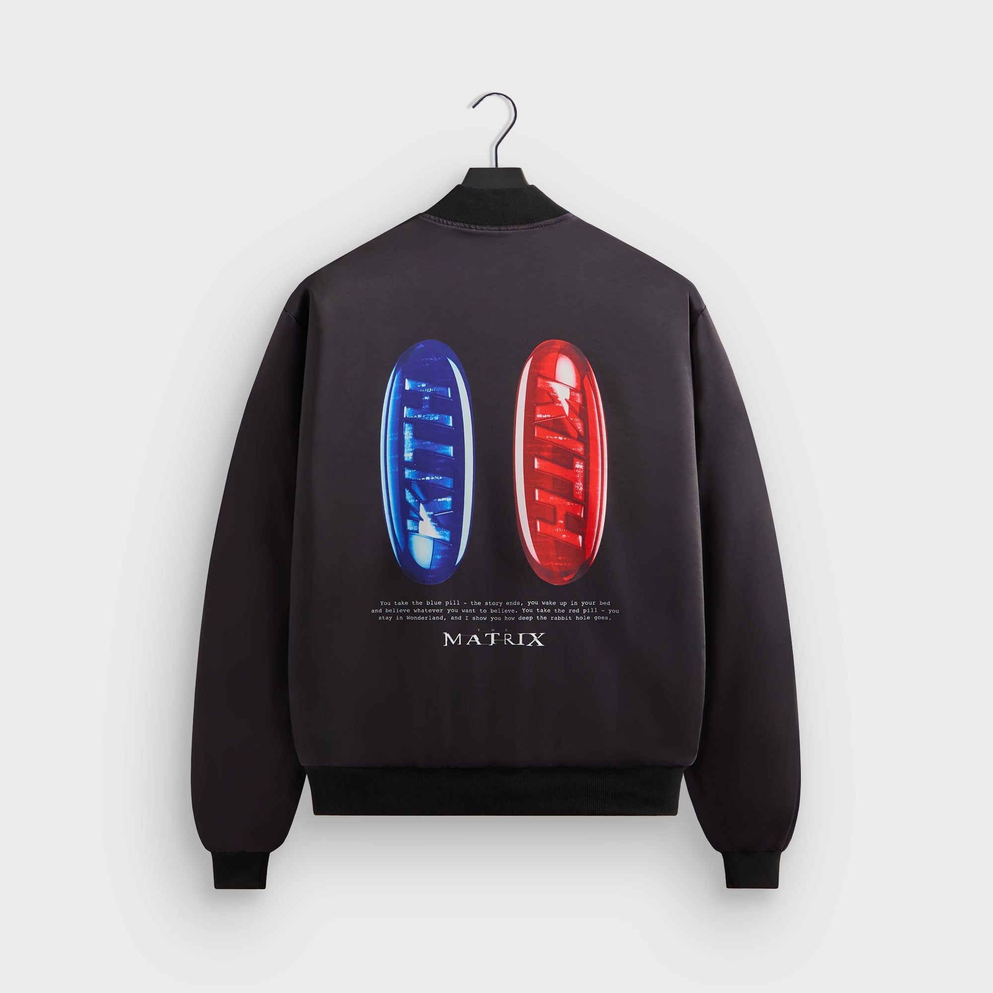 Kith for The Matrix Vance Satin Bomber Jacket - Black – Kith Japan
