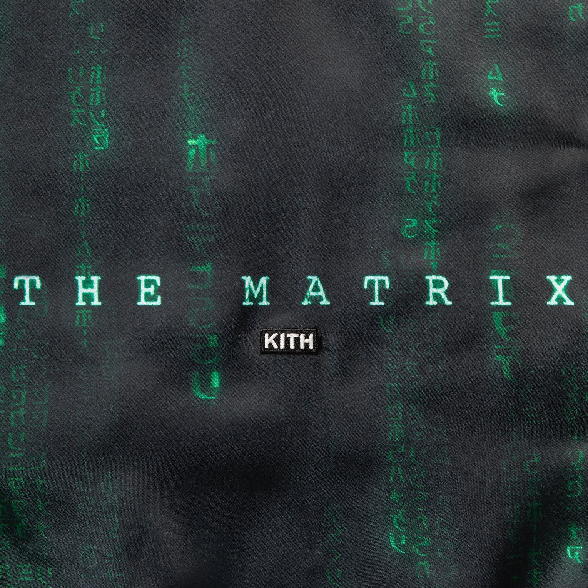Kith for The Matrix Vance Satin Bomber Jacket - Black – Kith Japan