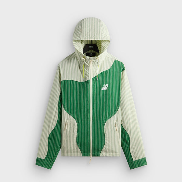 Kith x New Balance Madison Ⅳ Jacket L Kith & New Balance Poplin Mix Madison VI Jacket - Spring Juniper
