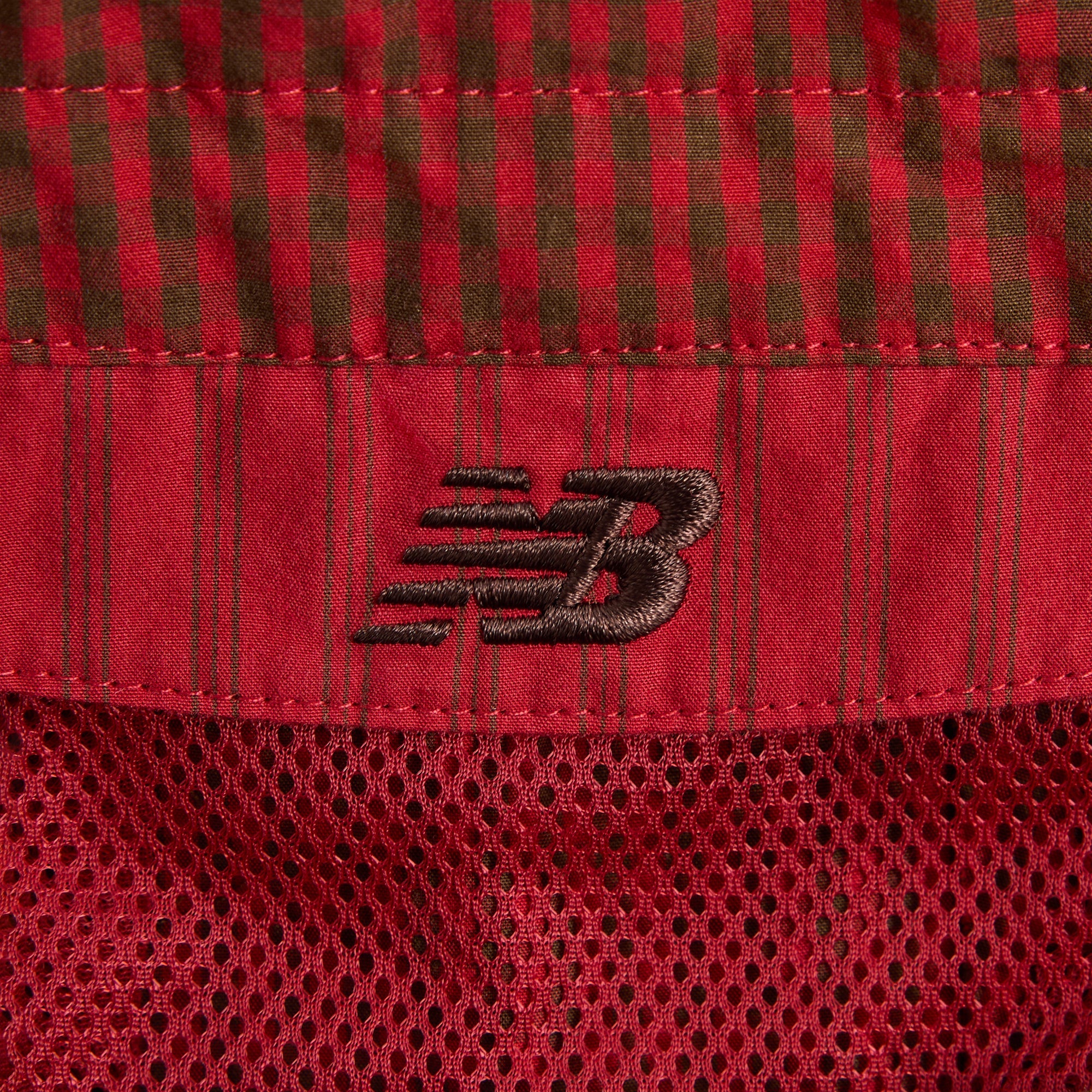 Kith & New Balance Poplin Mix Madison V Jacket - Biking Red – Kith