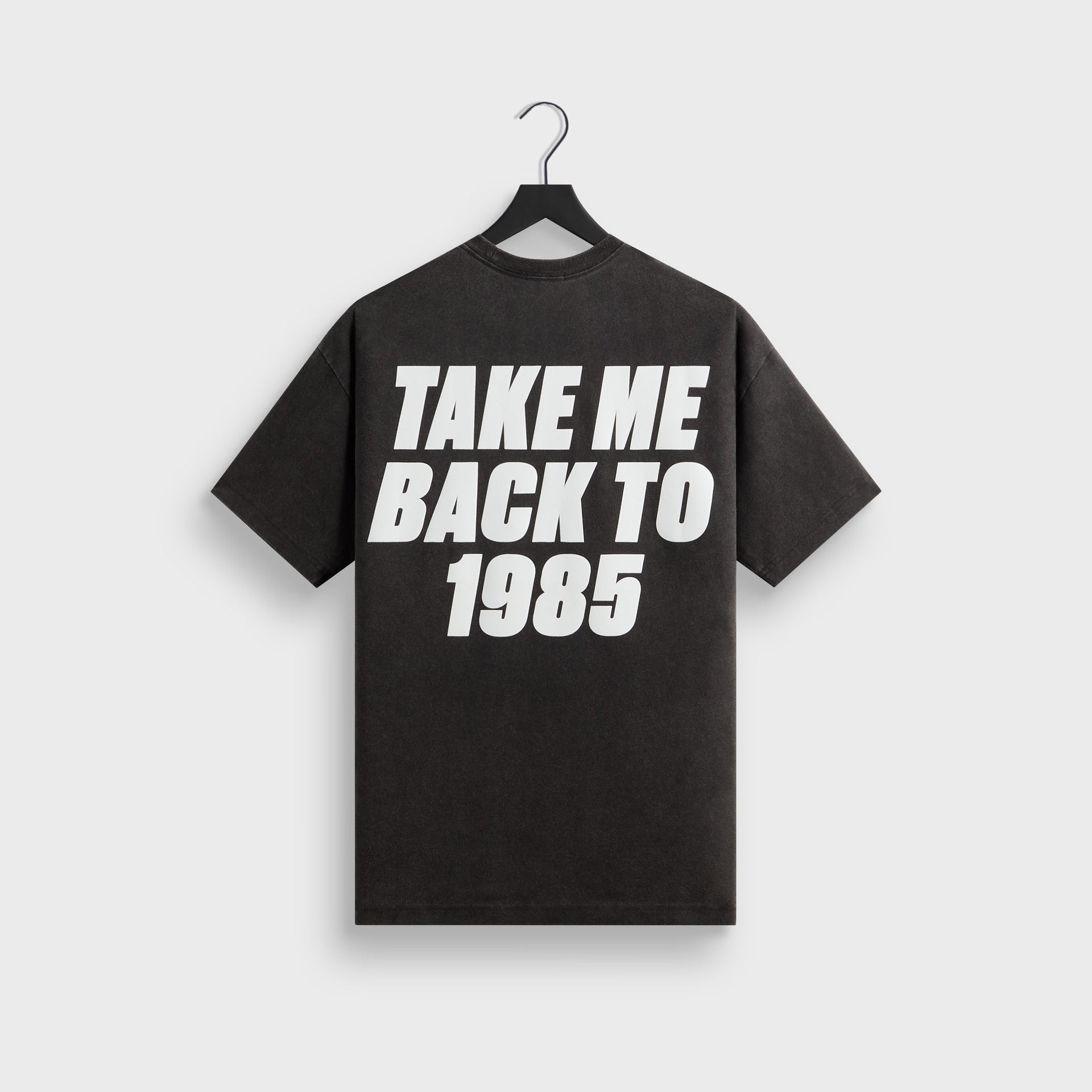 Kith for Back to the Future Japanese Title Vintage Tee - Black