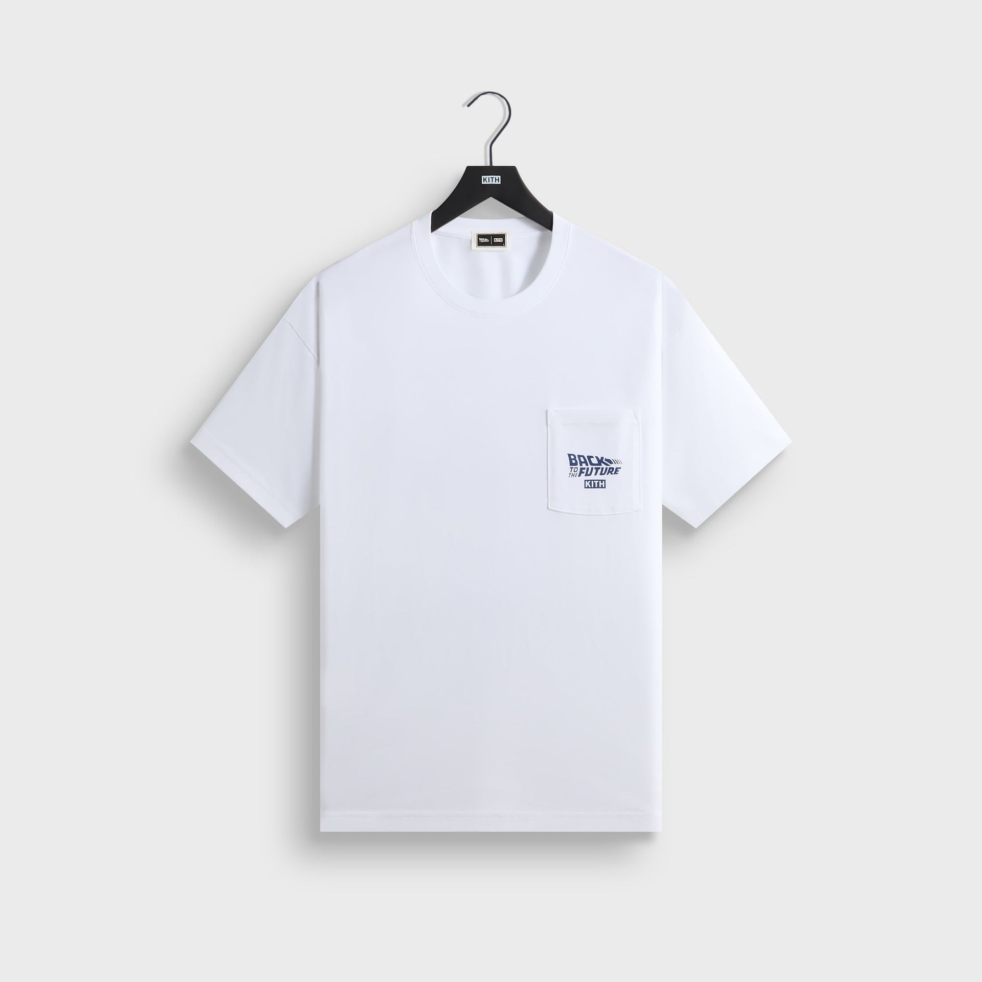 Kith for Back to the Future Blueprint Standard Crispy Pocket Tee - White