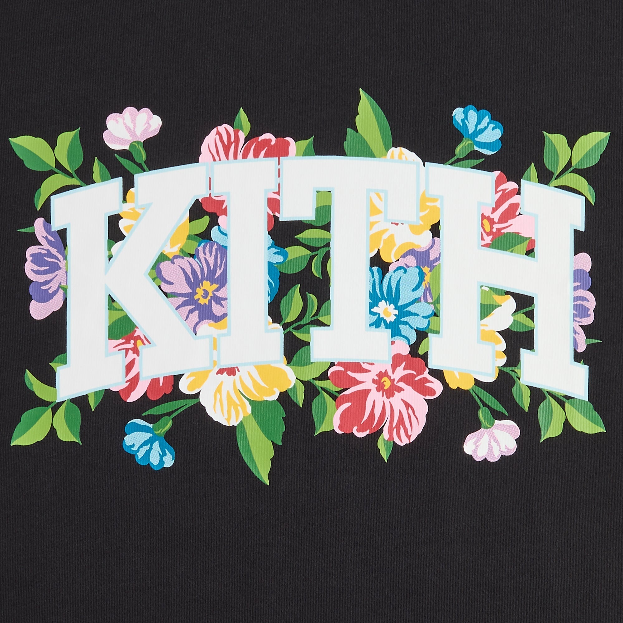 Kith Floral Arch Tee - Black - PH – Kith Japan