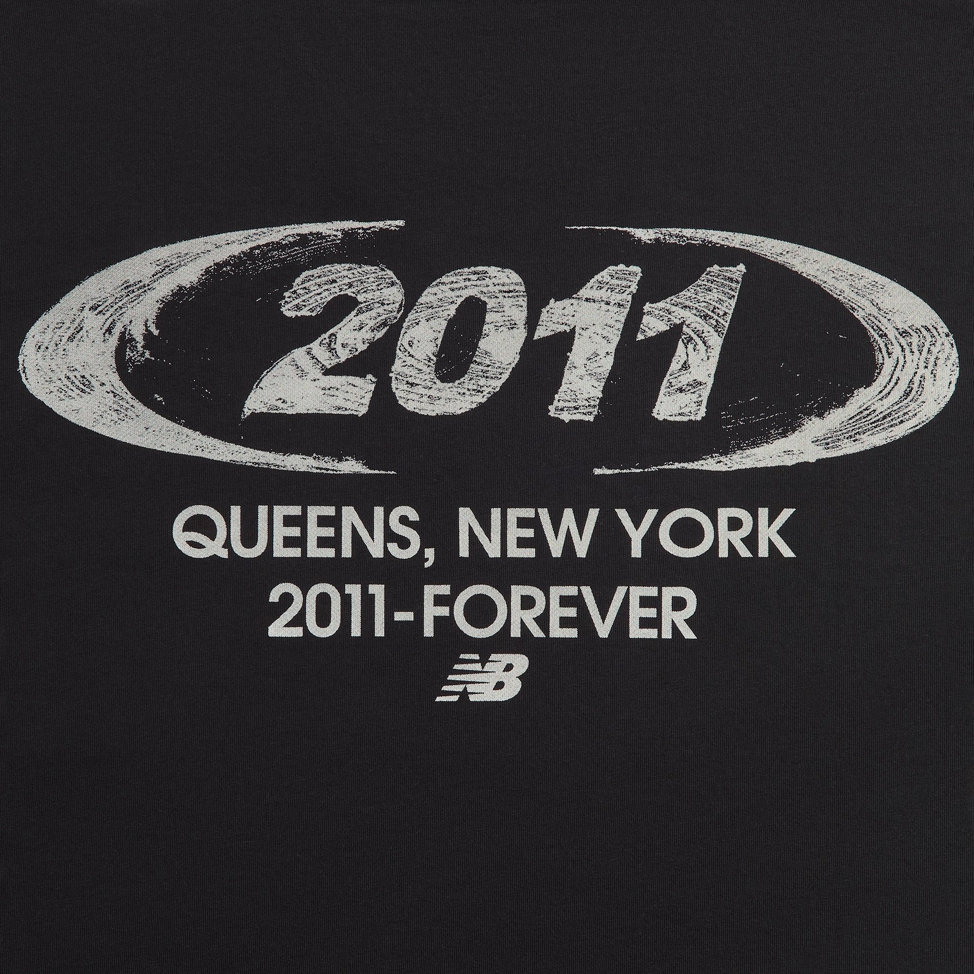 Kith & New Balance 2011 Woodblock Jones Tee - Black - PH
