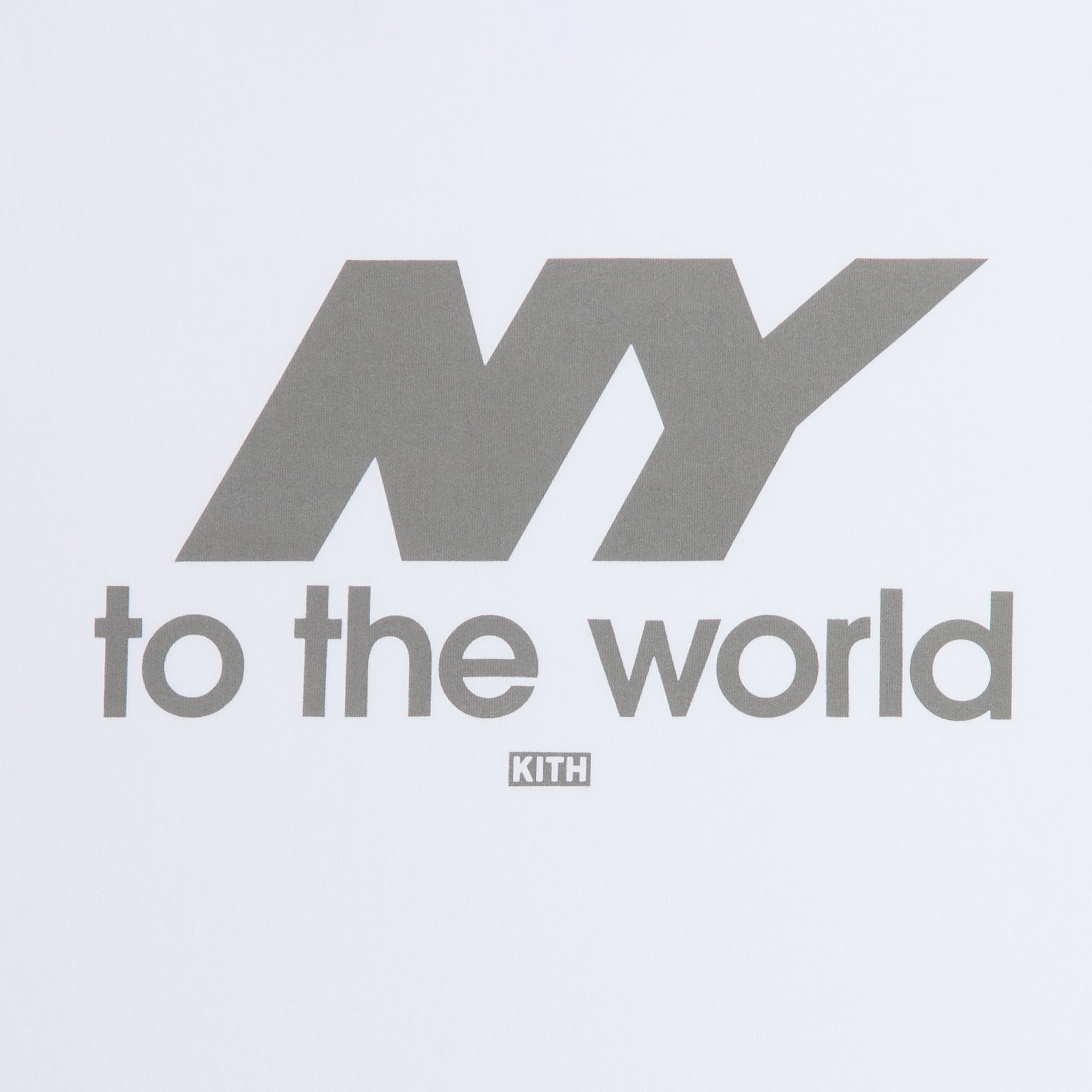 Kith & New Balance NY Tee - White – Kith Japan