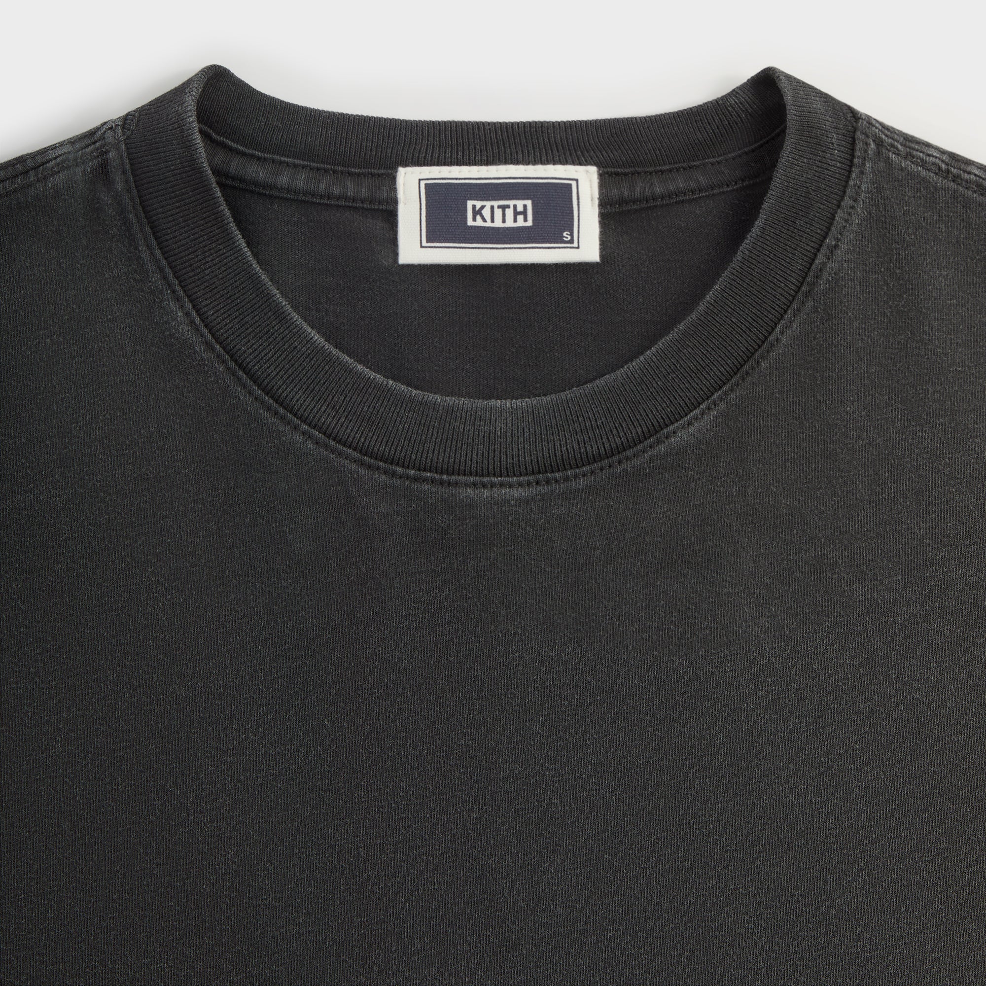 Kith Long Sleeve Vintage Tee - Black – Kith Japan