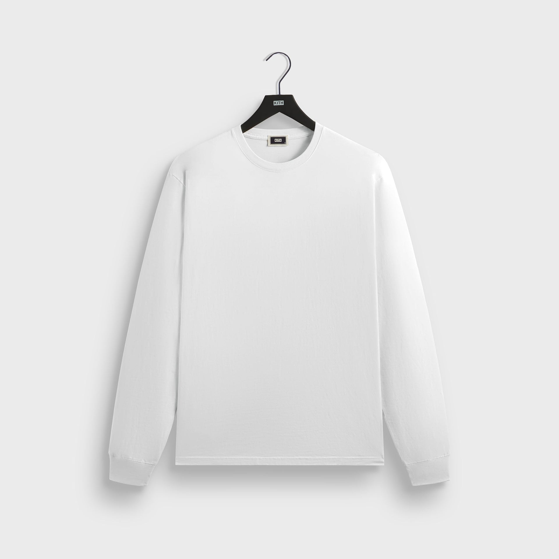 Kith Long Sleeve Vintage Tee - White
