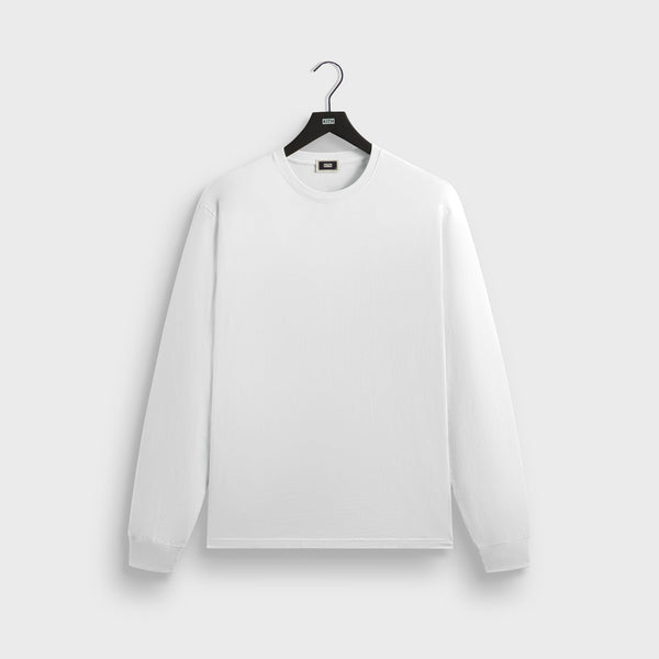 KITH ホワイト　白　ロンT 長袖Tシャツ　M KHM030690-101-Front_46c43b5e-