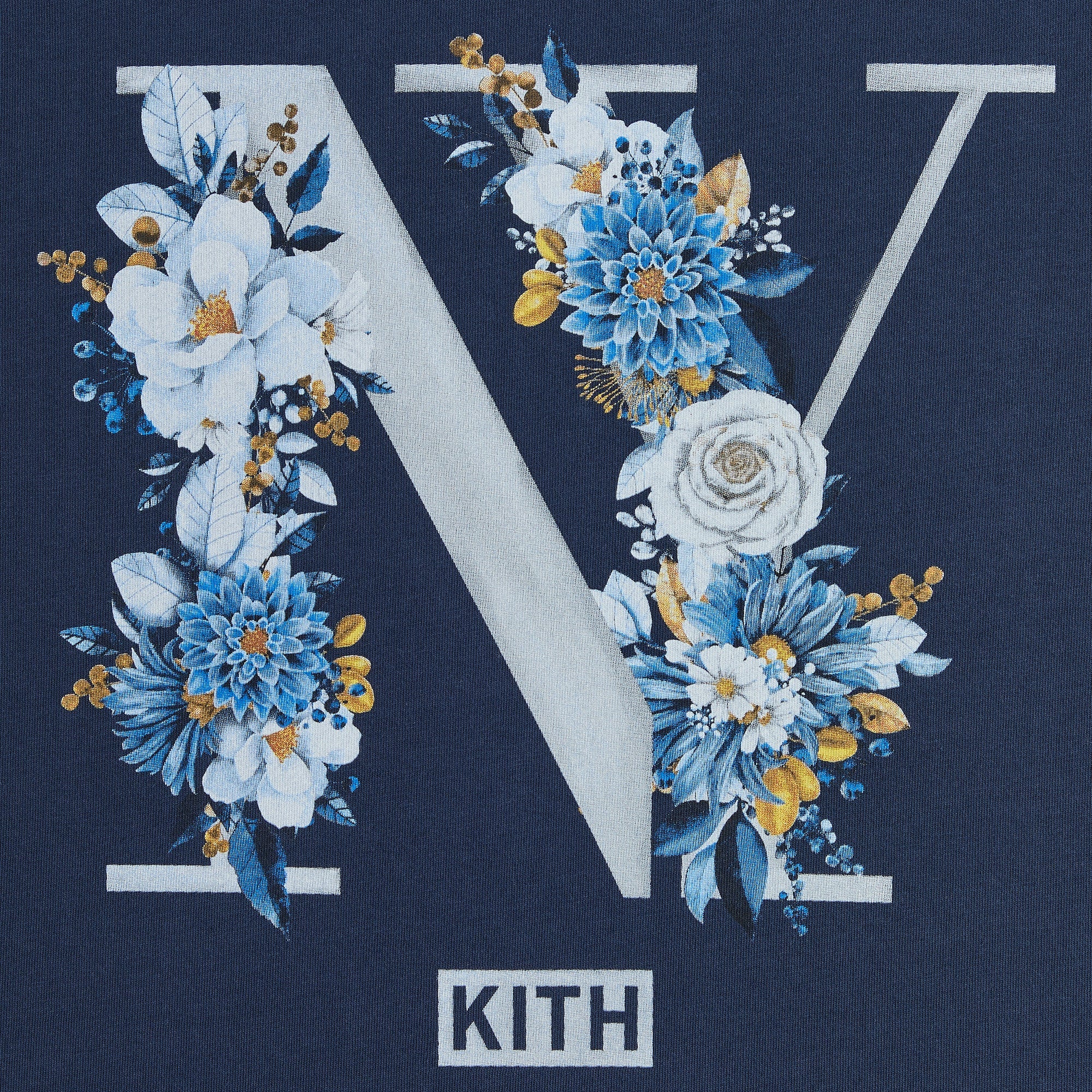 Kith Floral NY Tee - Nocturnal – Kith Japan