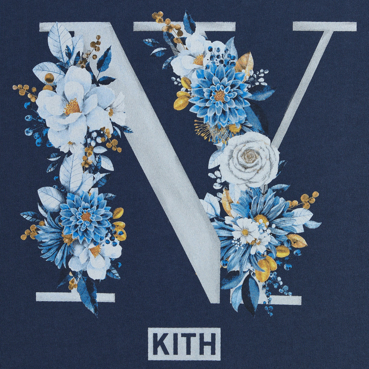 Kith Floral NY Tee - Nocturnal – Kith Japan