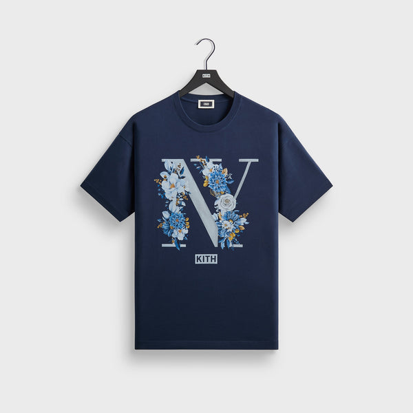 Kith Floral NY Tee - Nocturnal – Kith Japan