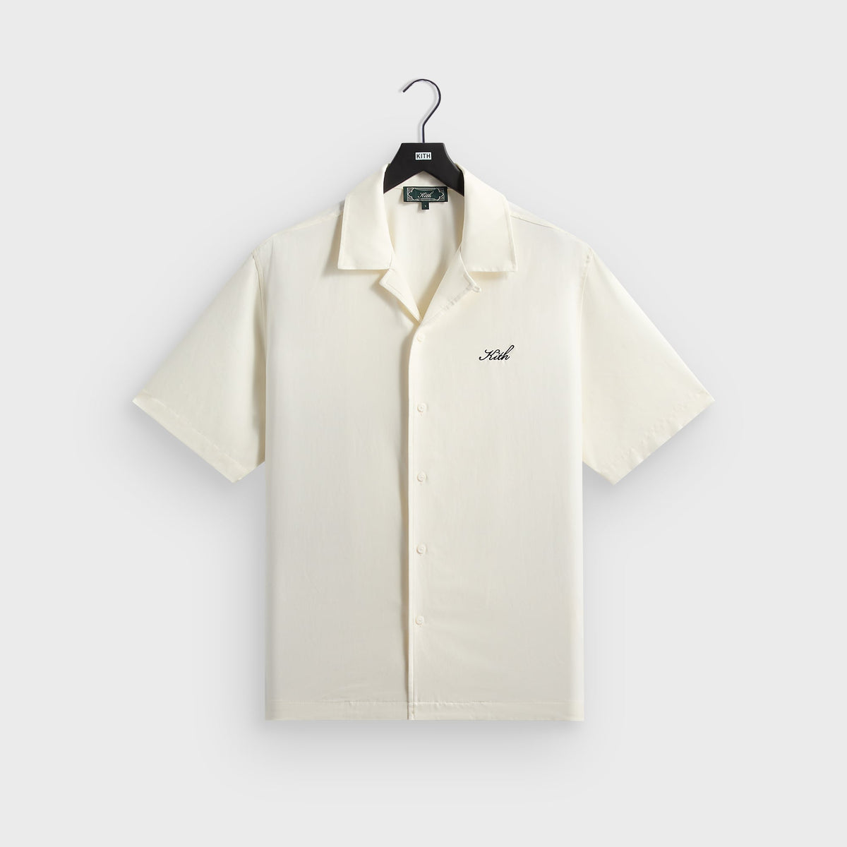 Kith Silk Cotton Thompson Camp Collar Shirt - Sandrift