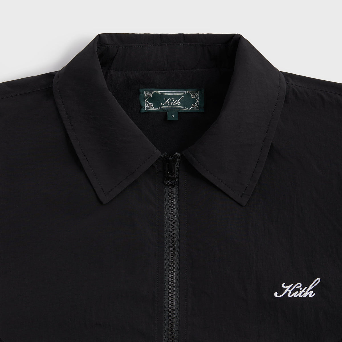 Kith Wrinkle Nylon Jonas Coaches Jacket - Black – Kith Japan